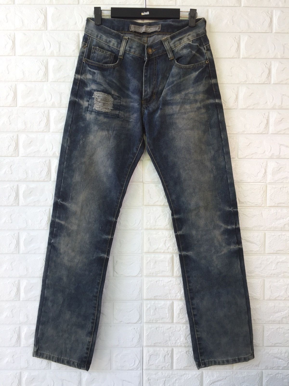 Designer × Japanese Brand Martin Kustom By Sk Homme Jeans Size US 29 - 1 Thumbnail