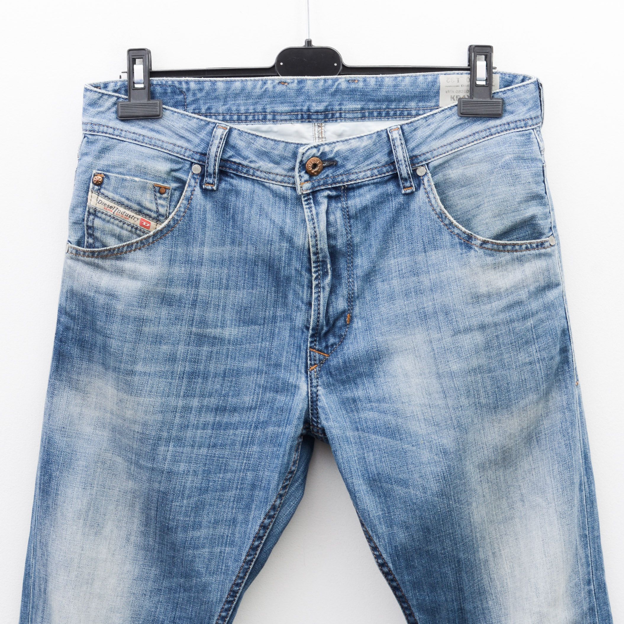 Diesel DIESEL Krayver W30 L32 Slim Carrot Jeans Pants Trousers Size US 30 / EU 46 - 2 Thumbnail
