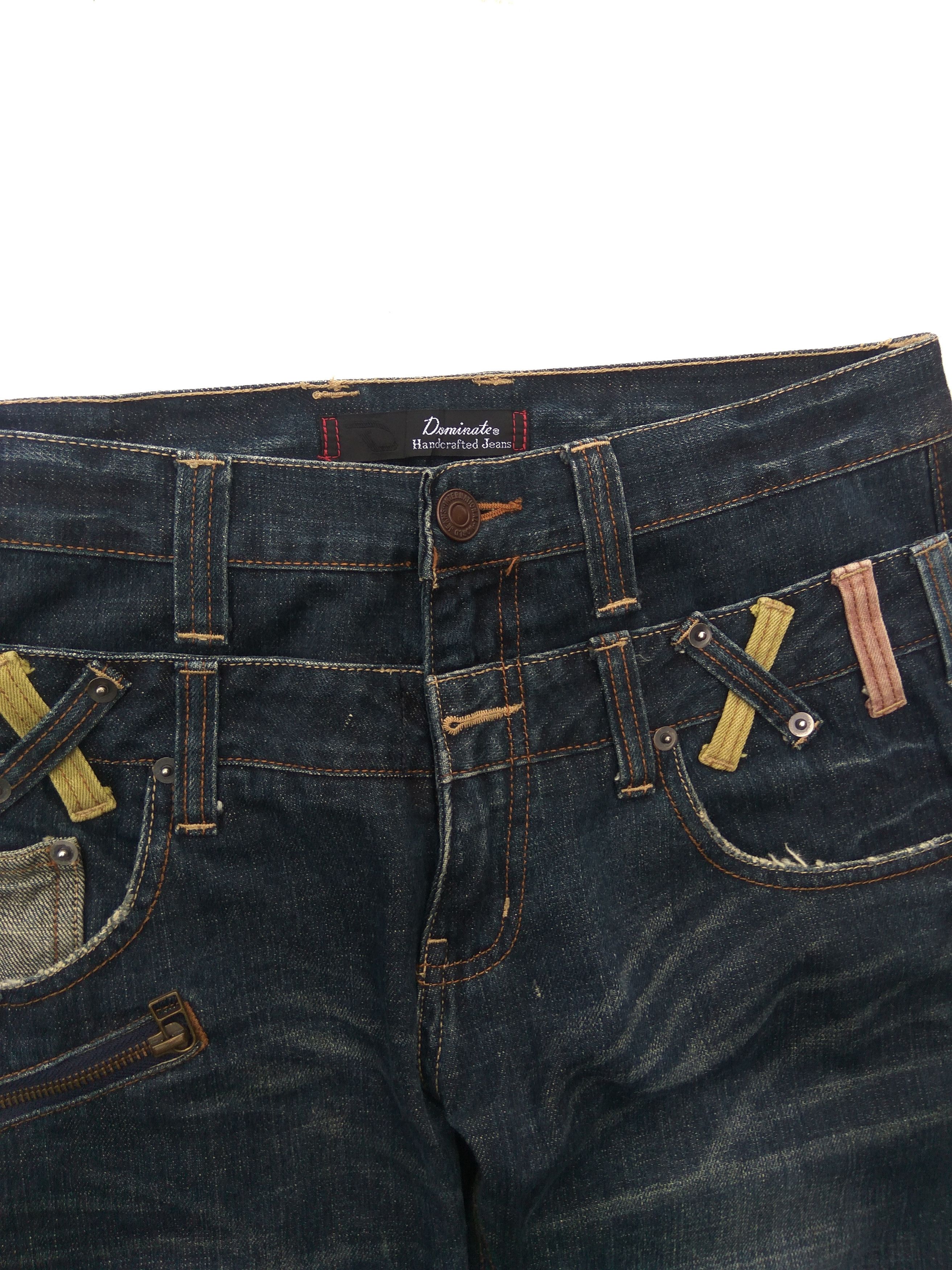 If Six Was Nine Dominate Handcrafted Jeans Double waist lgb Size US 31 - 5 Thumbnail