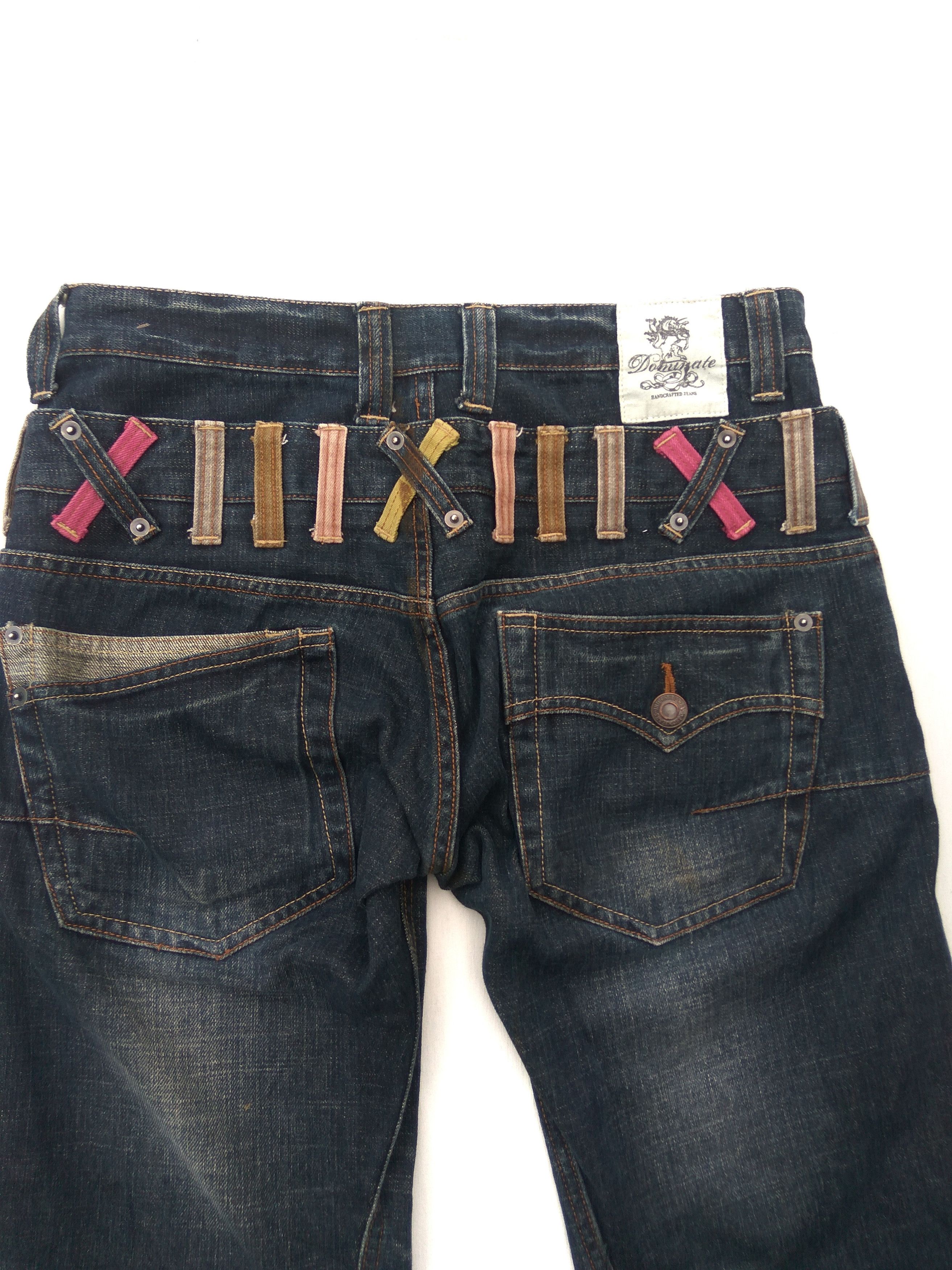 If Six Was Nine Dominate Handcrafted Jeans Double waist lgb Size US 31 - 7 Thumbnail