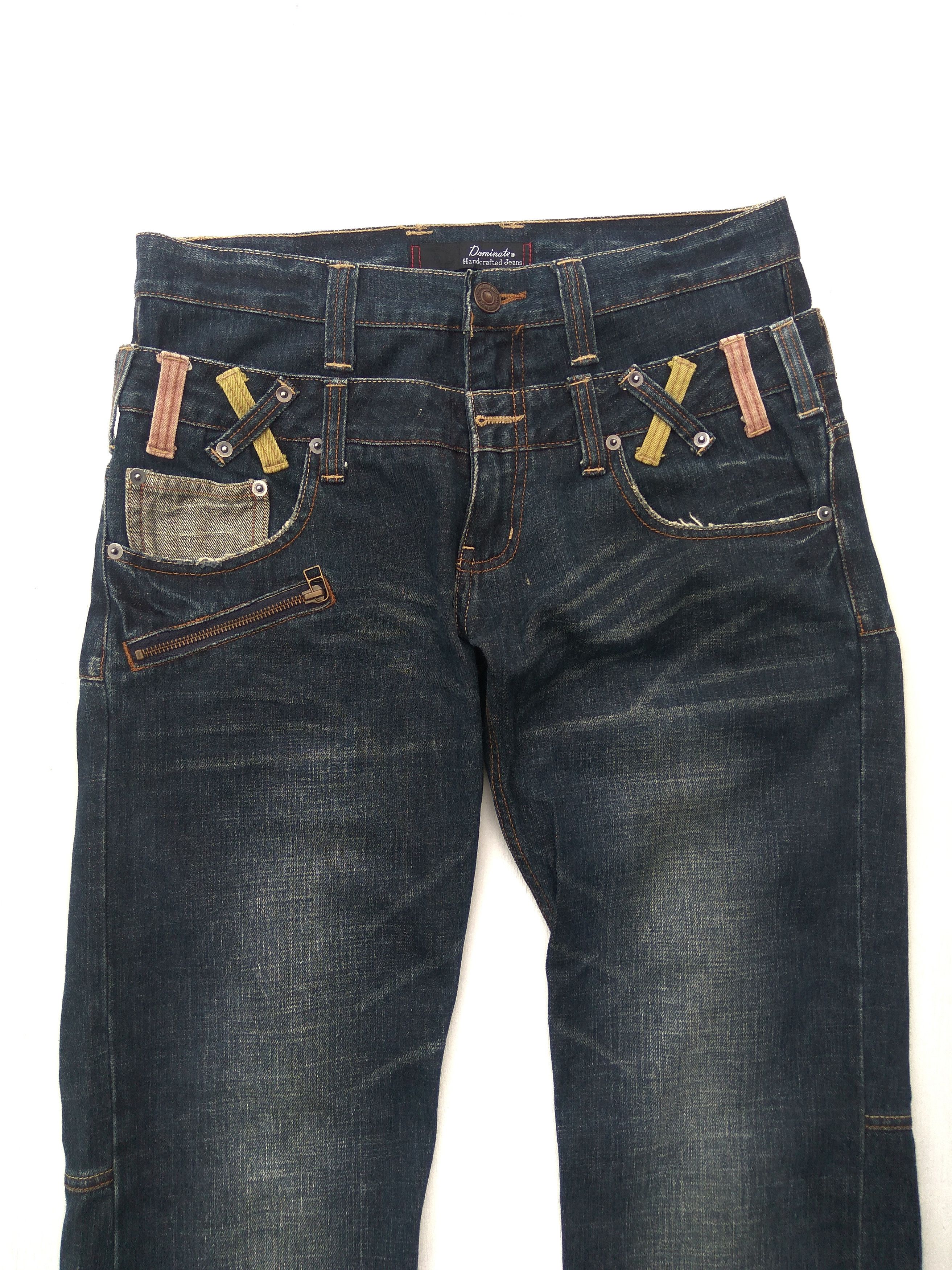 If Six Was Nine Dominate Handcrafted Jeans Double waist lgb Size US 31 - 2 Thumbnail