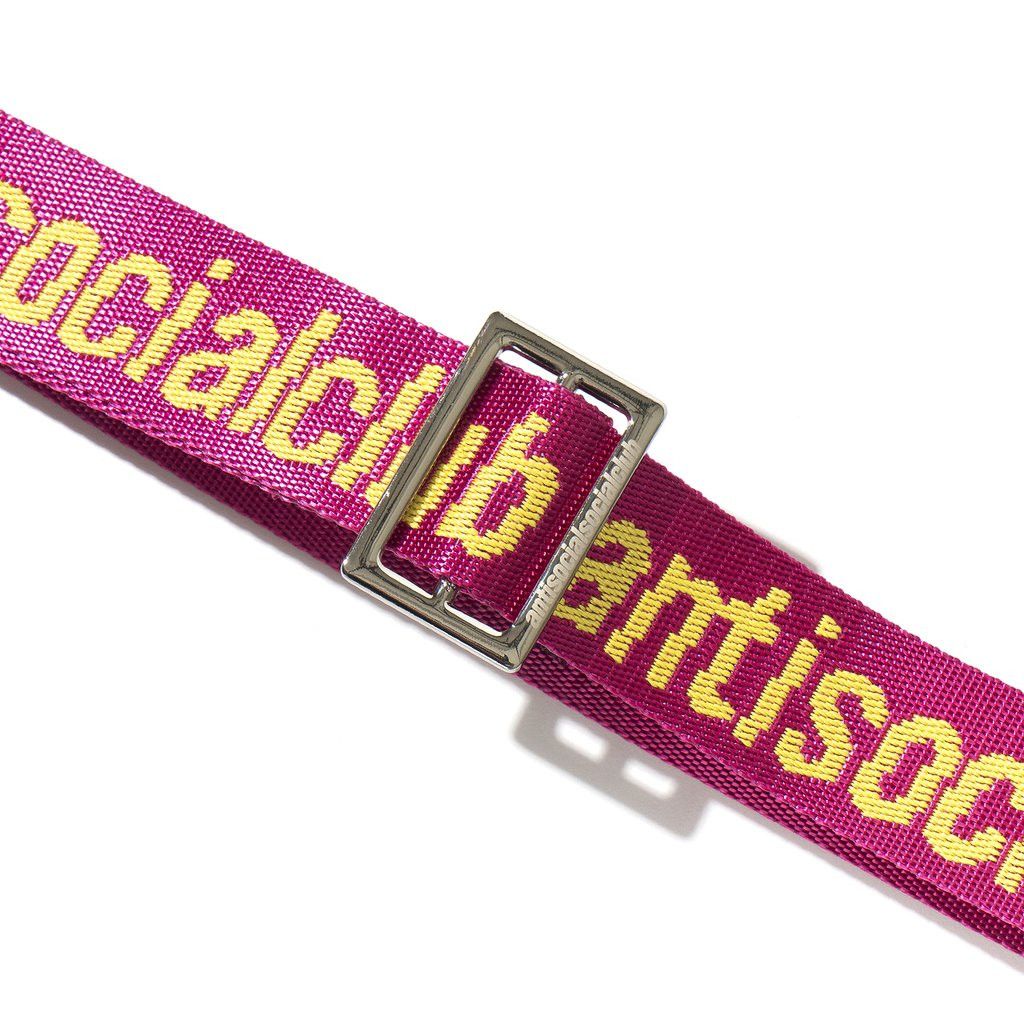 Anti Social Social Club DS ASSC See Right Thru Me Pink Belt Supreme Bape Kith CPFM Size ONE SIZE - 5 Thumbnail