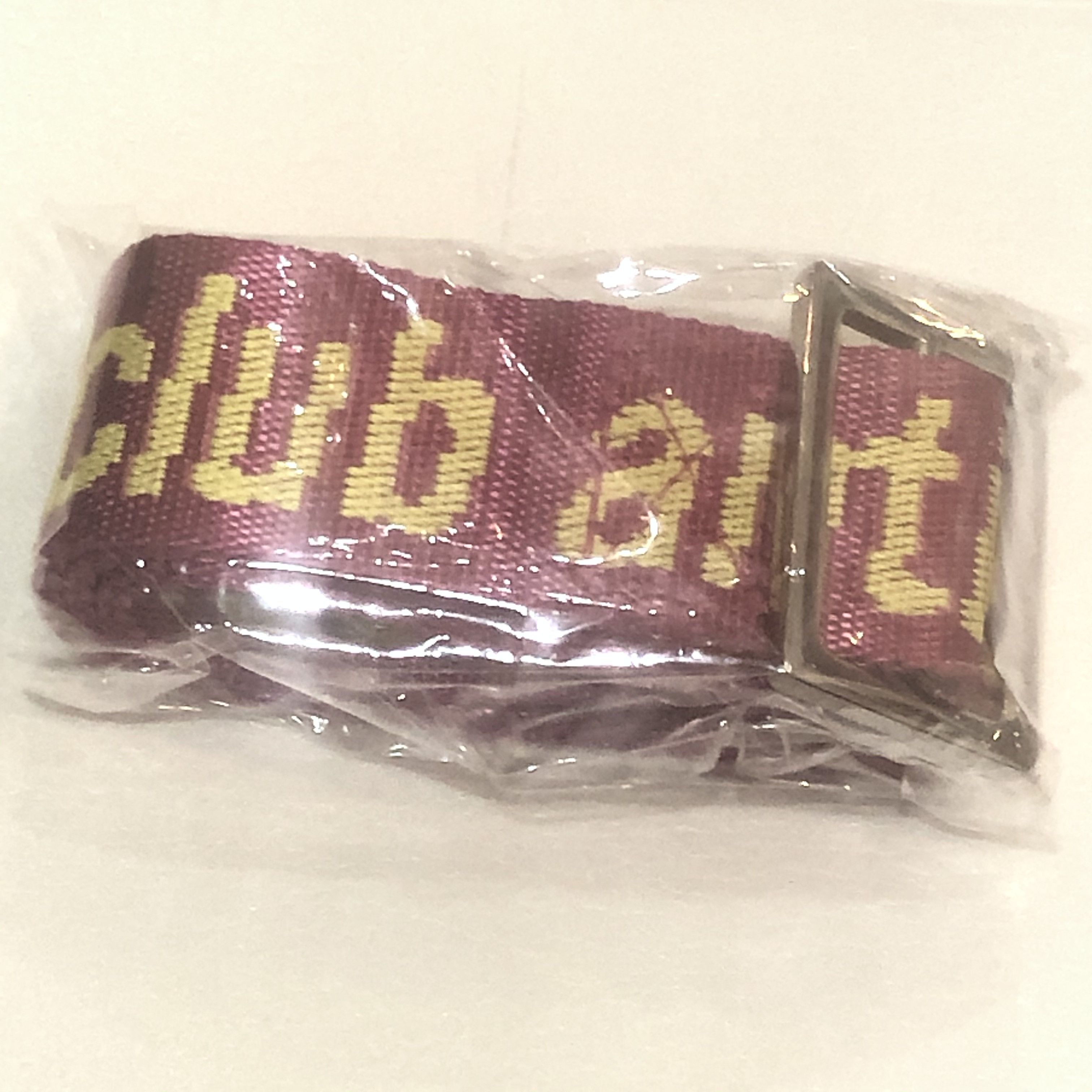 Anti Social Social Club DS ASSC See Right Thru Me Pink Belt Supreme Bape Kith CPFM Size ONE SIZE - 1 Thumbnail