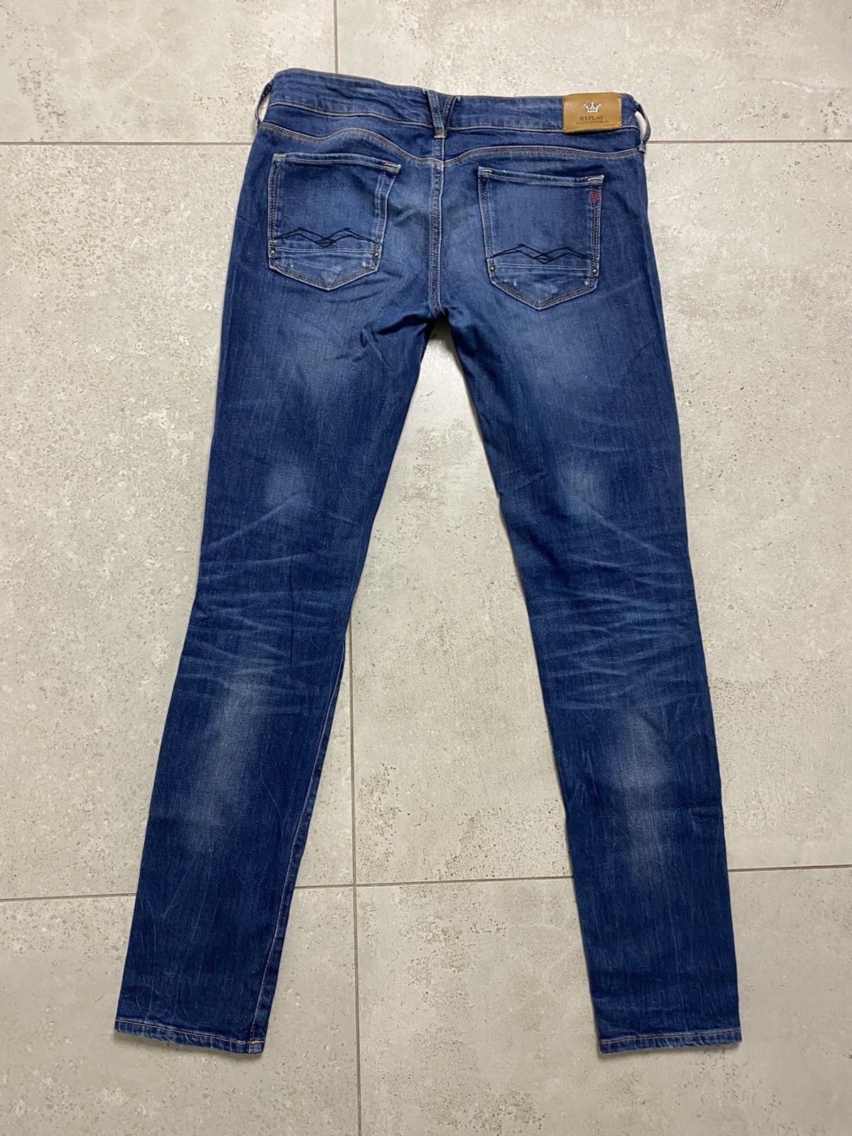 Vintage Replay vintage blue jeans denim pants | Grailed