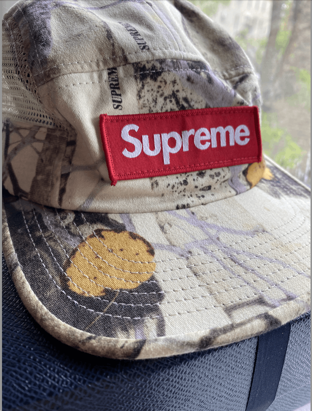 Supreme Aspen Camp Hat Supreme Aspen Wood Camp Hat 5 Panel OG Grail | eBay main image 2