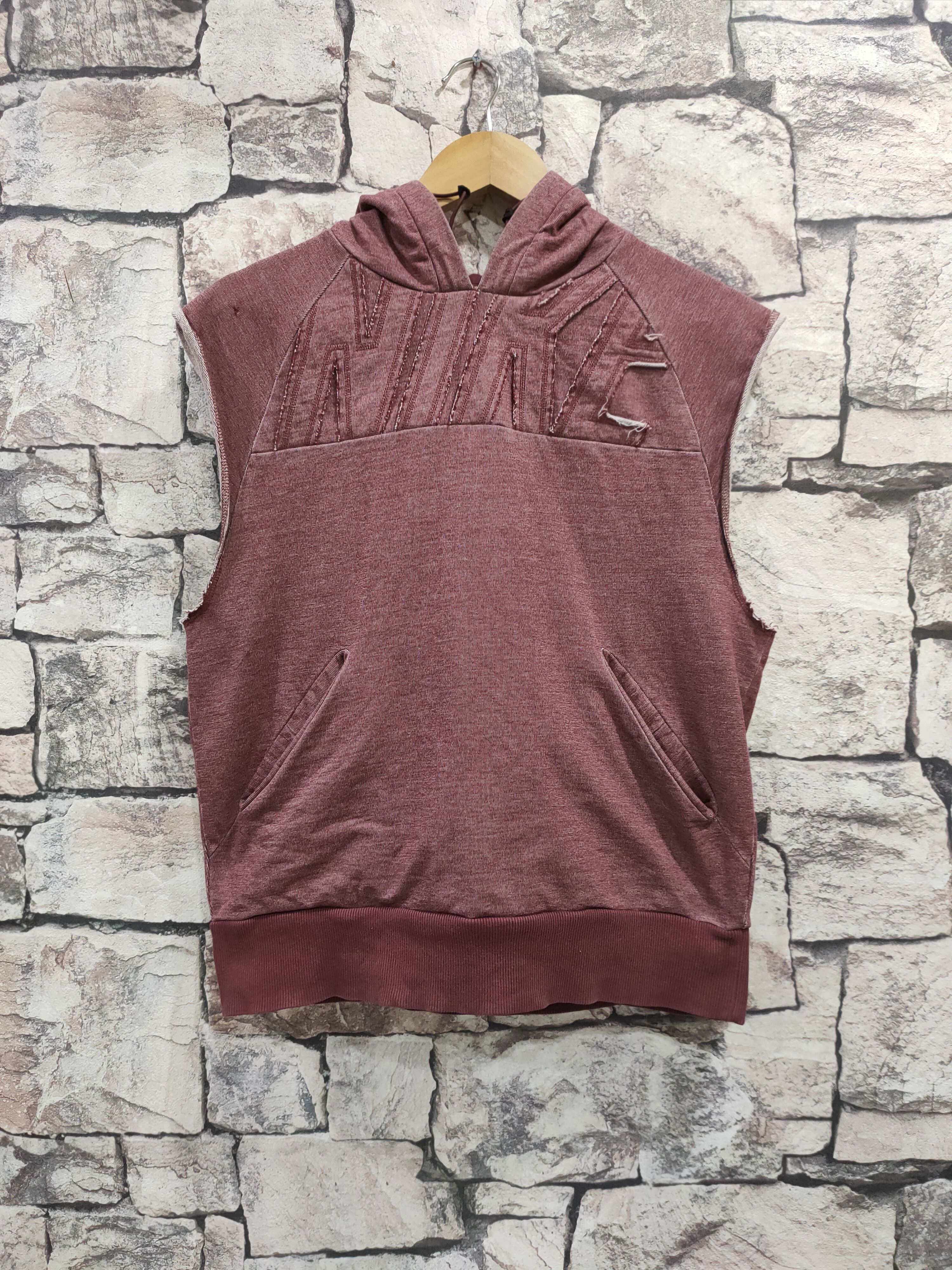 mens sleeveless nike hoodie