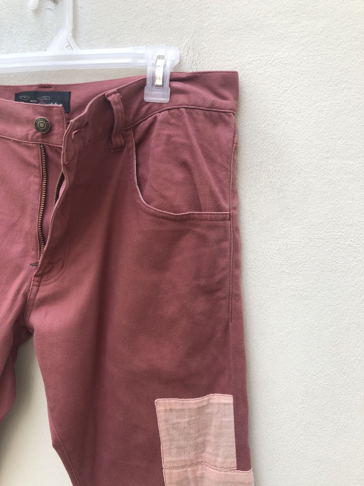 Aldies Aldies Japan Rips Distressed Patchwork Pant Size US 31 - 7 Thumbnail