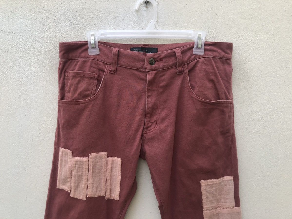 Aldies Aldies Japan Rips Distressed Patchwork Pant Size US 31 - 2 Thumbnail