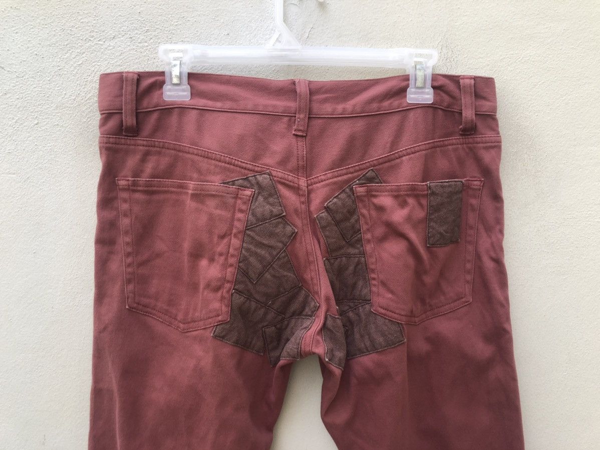 Aldies Aldies Japan Rips Distressed Patchwork Pant Size US 31 - 11 Thumbnail