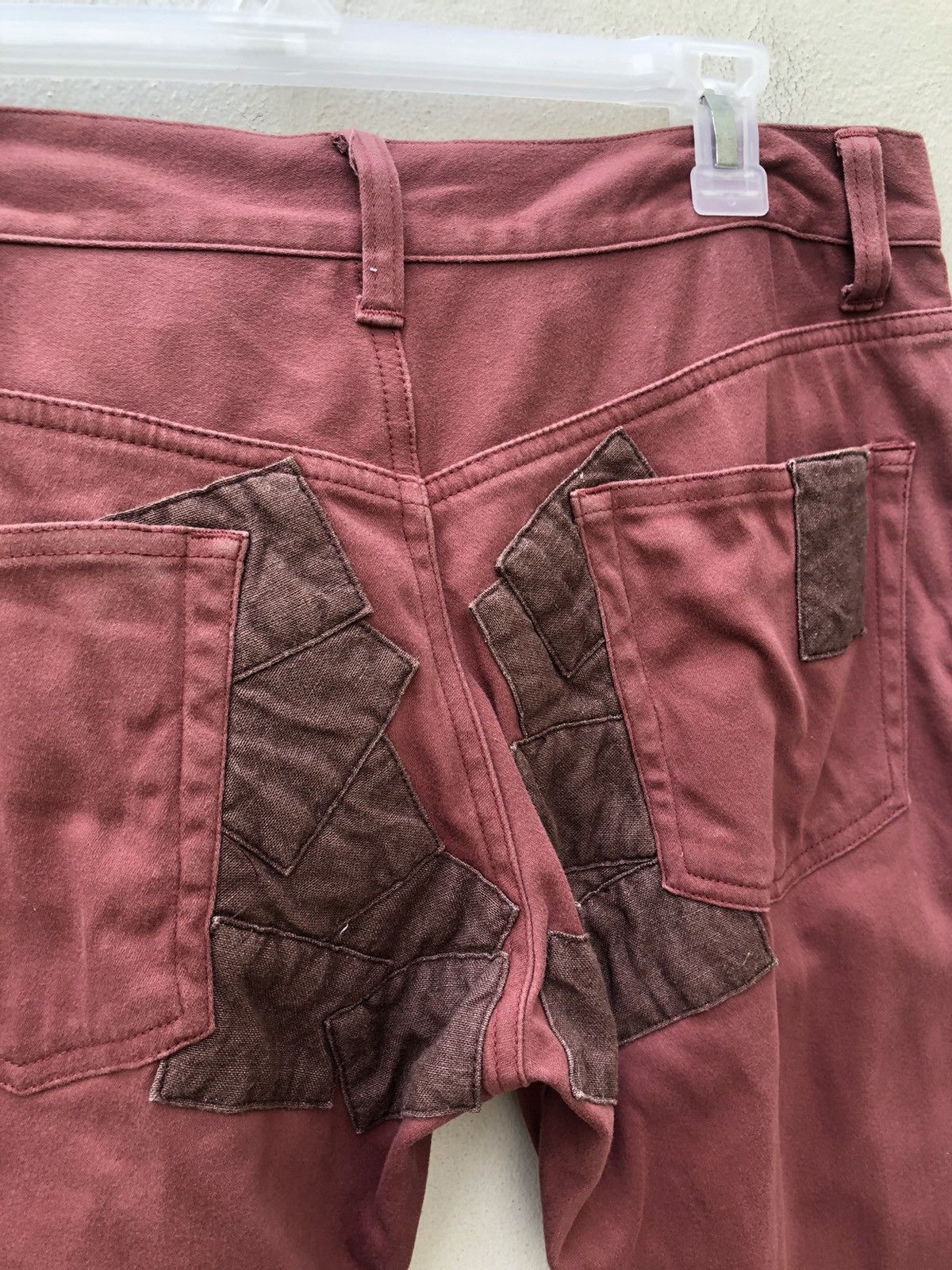 Aldies Aldies Japan Rips Distressed Patchwork Pant Size US 31 - 12 Thumbnail