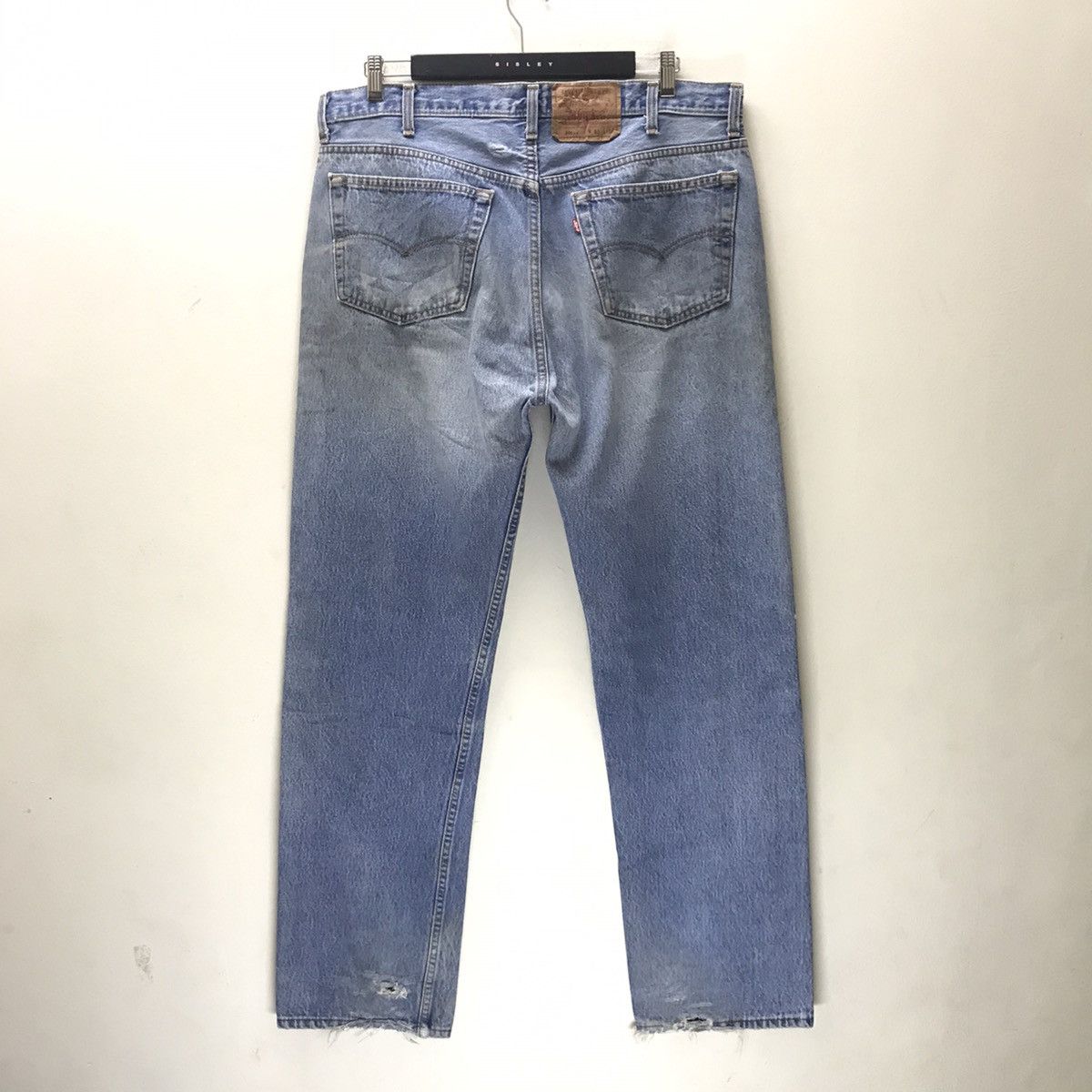 Levi's Vintage 80s Levis 501xx Distress Dirty Nice Faded USA Size US 38 / EU 54 - 10 Thumbnail