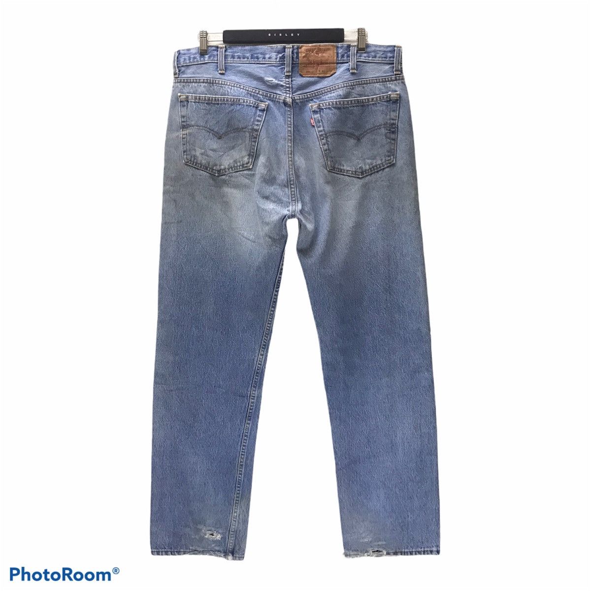 Levi's Vintage 80s Levis 501xx Distress Dirty Nice Faded USA Size US 38 / EU 54 - 2 Thumbnail