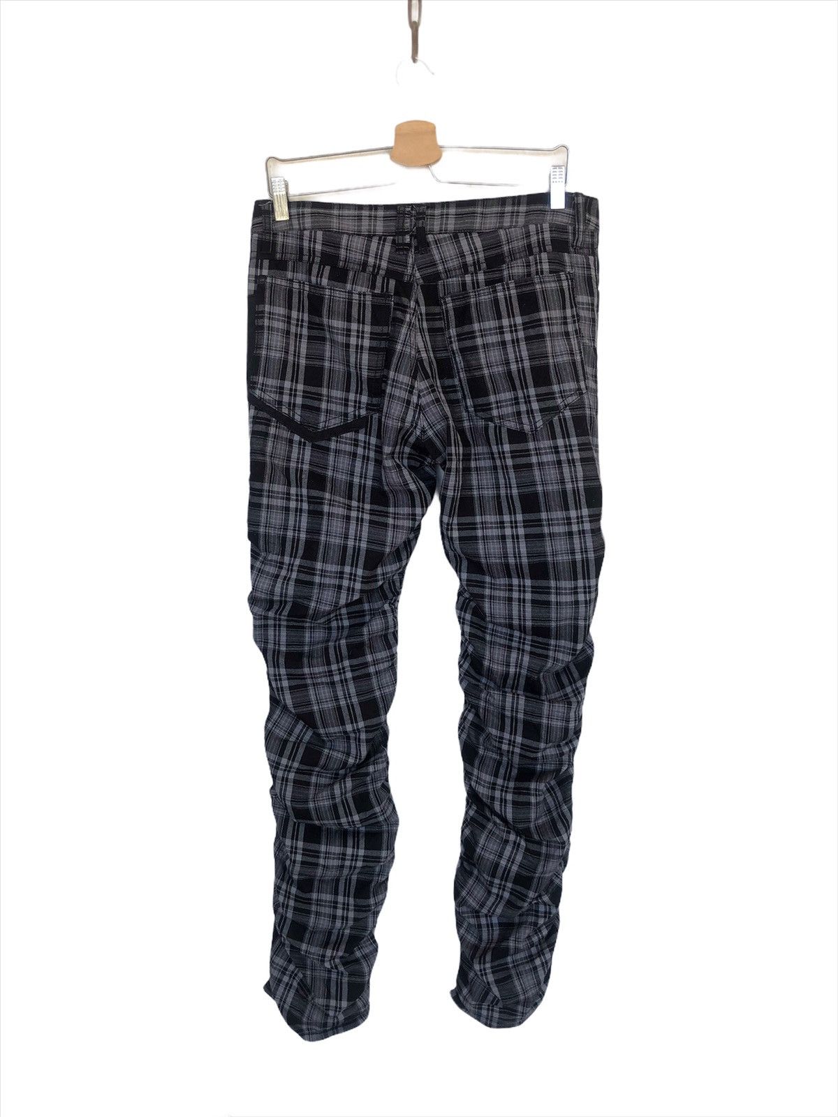 BERNINGS SHO DOPE🔥🇯🇵 Style Multi Zipper Bondage Pleats Leg Pants Size US 32 / EU 48 - 5 Thumbnail