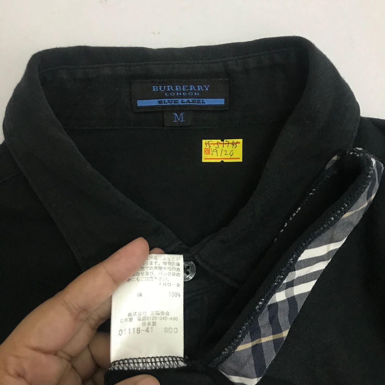 Burberry × Japanese Brand 🔥 Vintage Burberry London Blue Label 3q Shirt Size M / US 6-8 / IT 42-44 - 6 Thumbnail
