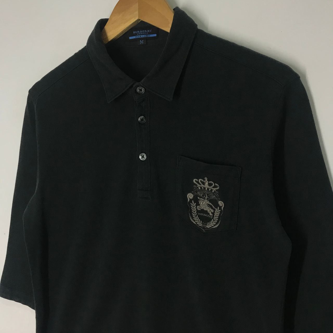 Burberry × Japanese Brand 🔥 Vintage Burberry London Blue Label 3q Shirt Size M / US 6-8 / IT 42-44 - 2 Thumbnail