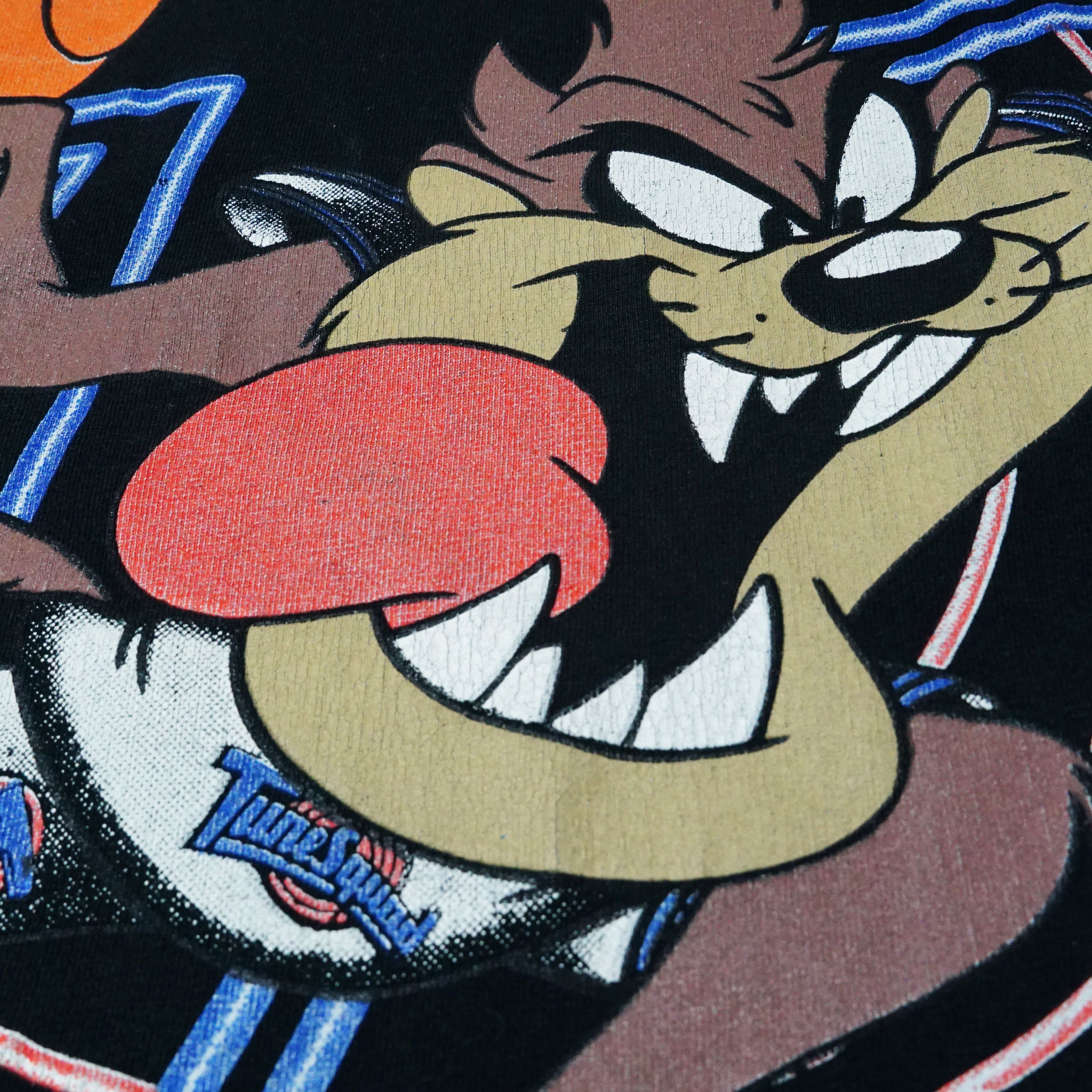 Cartoon Network VTG Space Jam Taz Looney Tunes Micahel Jordan 90s Tee shirt Size US XS / EU 42 / 0 - 3 Thumbnail