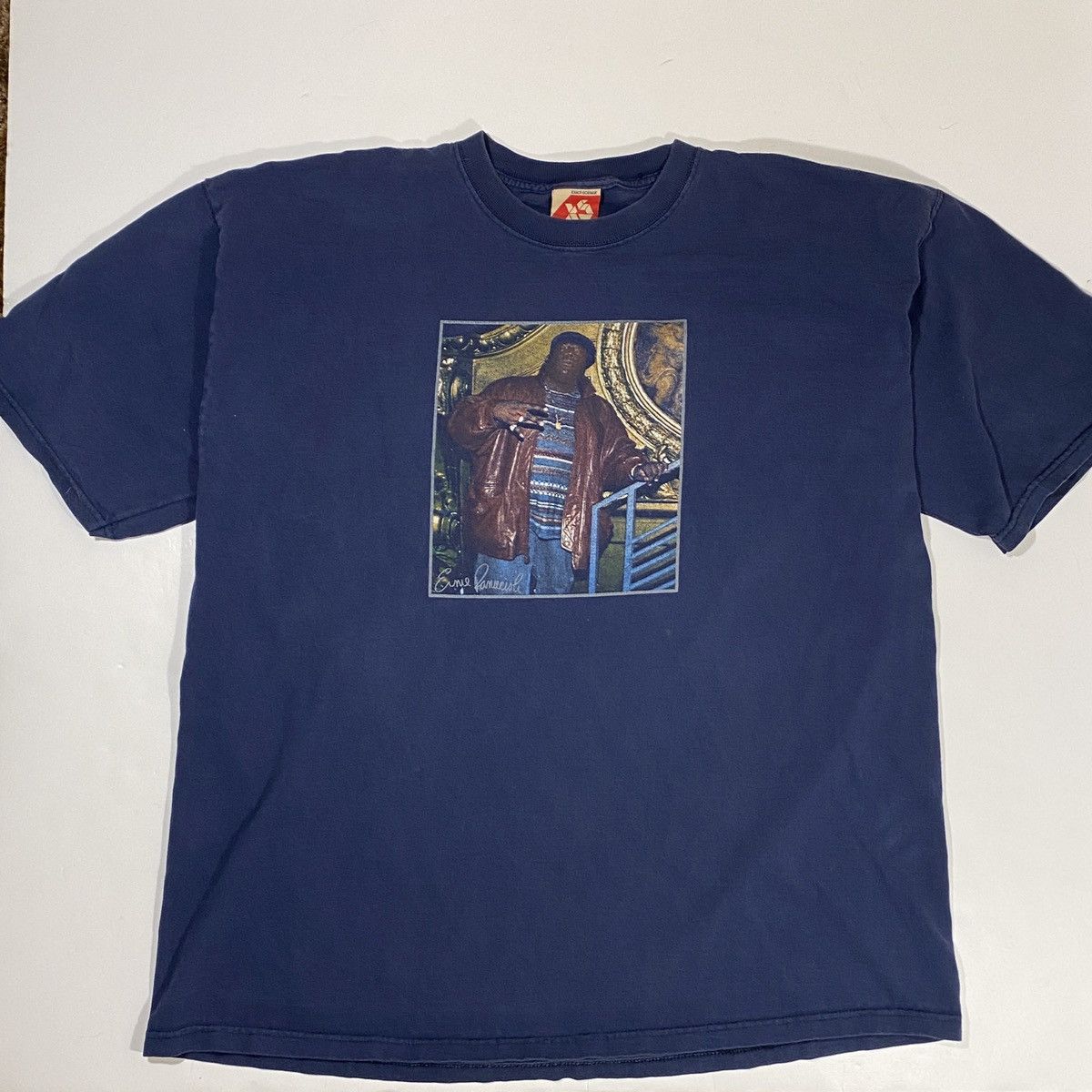 Rap Tees × Vintage Vintage Biggie Smalls Photo Tee Size US XXL / EU 58 / 5 - 2 Thumbnail