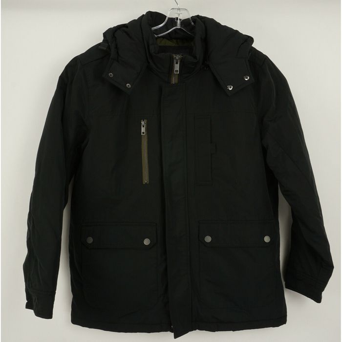 Marc Jacobs New Marc New York XL Black Lined Insulated Parka Jacket ...