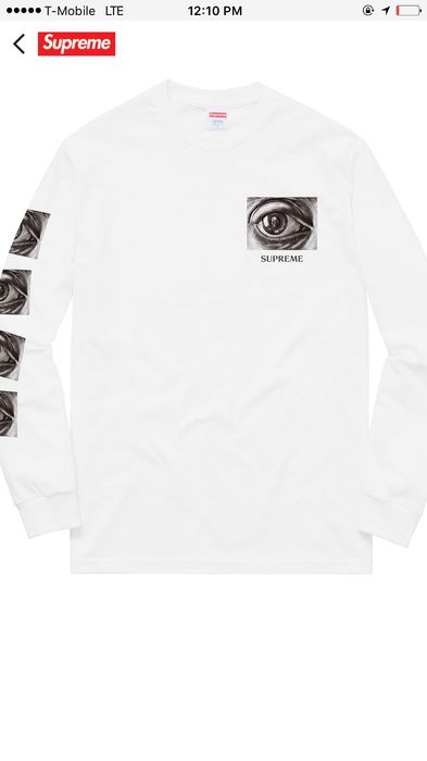 Supreme M.C. Escher Eye L/S Tee | Grailed