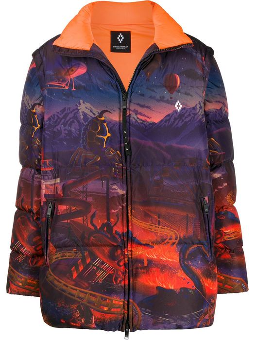 Marcelo burlon 2024 puffer jacket