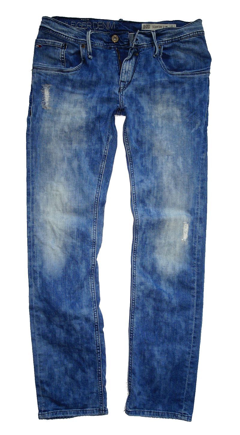 Tommy Hilfiger TOMMY HILFIGER DENIM JEANS SLIM WASHED RIPPED | Grailed