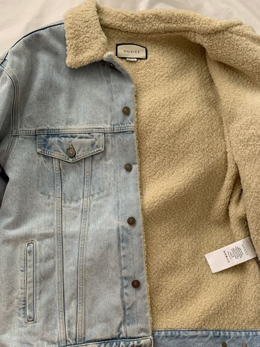 Gucci paramount hot sale denim jacket