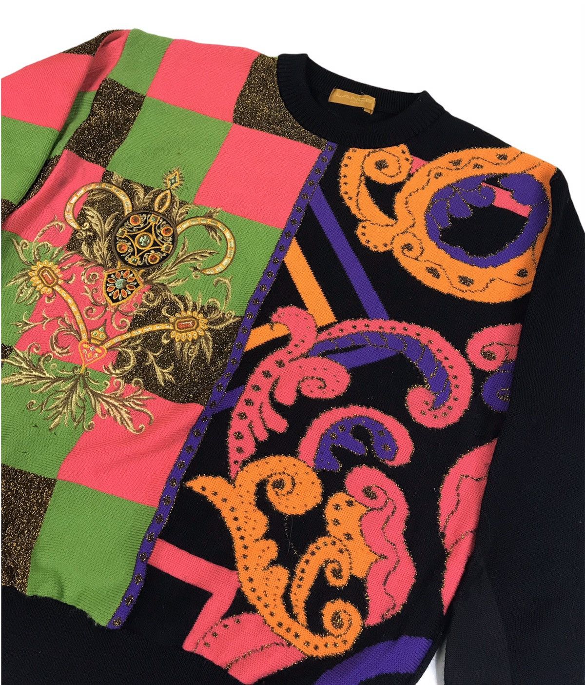 Lancel Lancel Exclusive Luxury Style Crewneck Knitwear Size US L / EU 52-54 / 3 - 4 Thumbnail