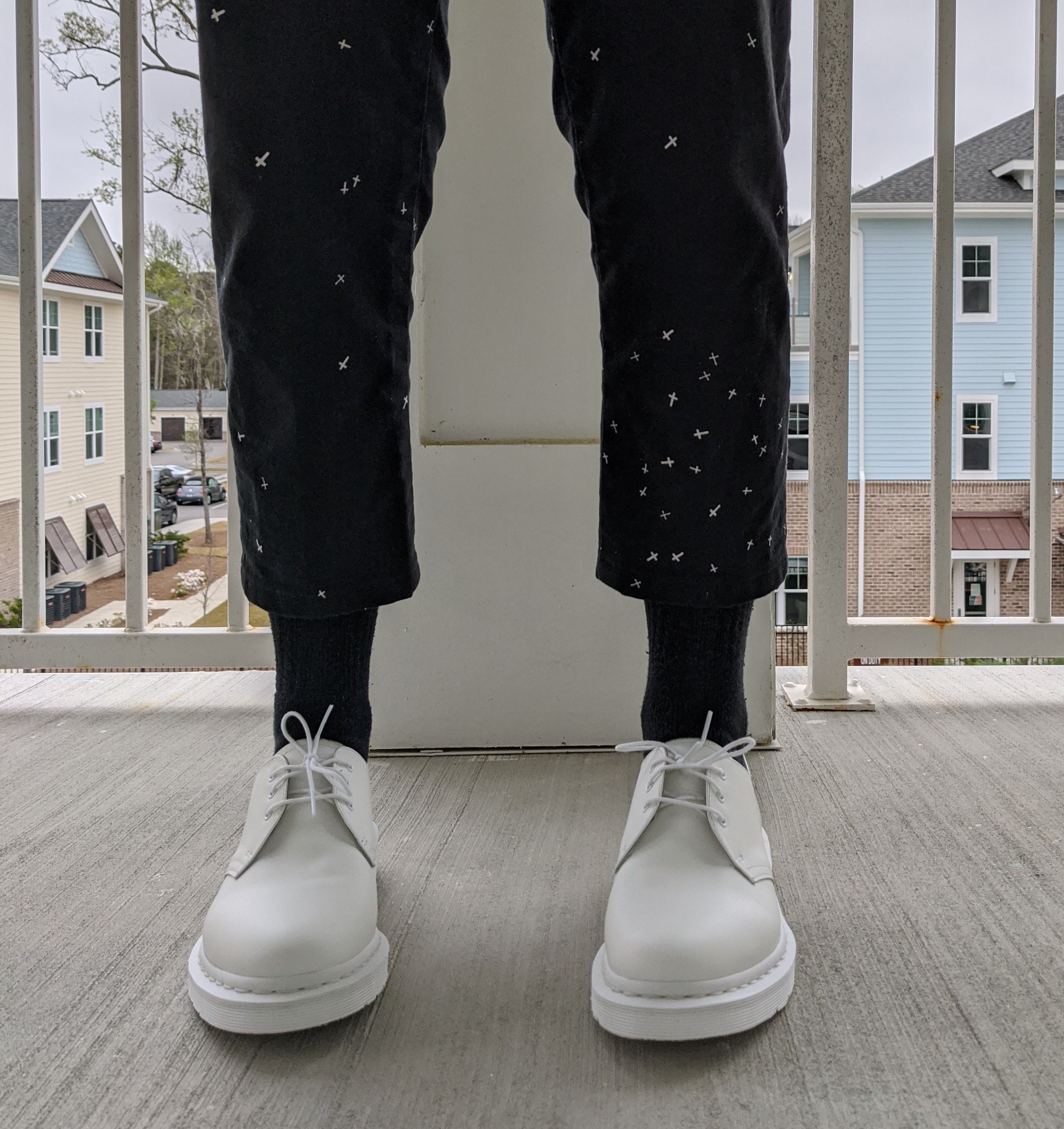 Undercover Undercover Witch's Cell Division Cropped Cross Pants Size US 30 / EU 46 - 3 Thumbnail