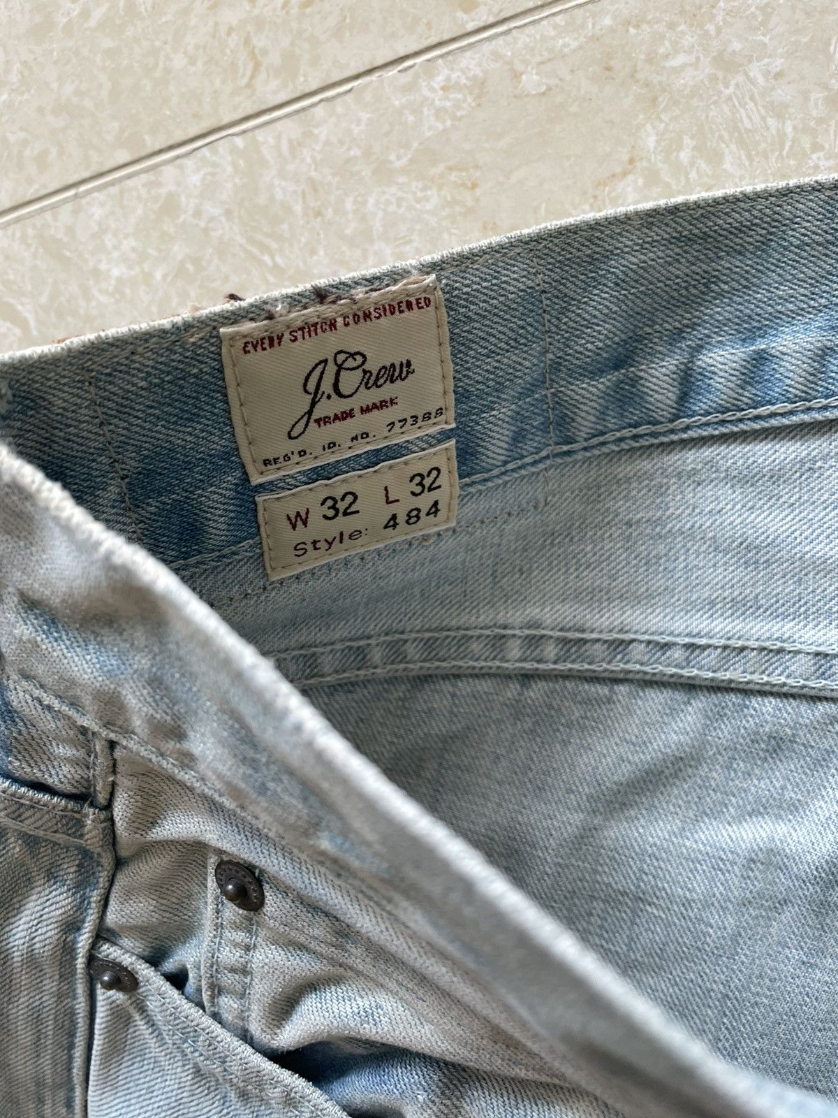 J.Crew Hand print sample 484 denim Size US 32 / EU 48 - 8 Thumbnail