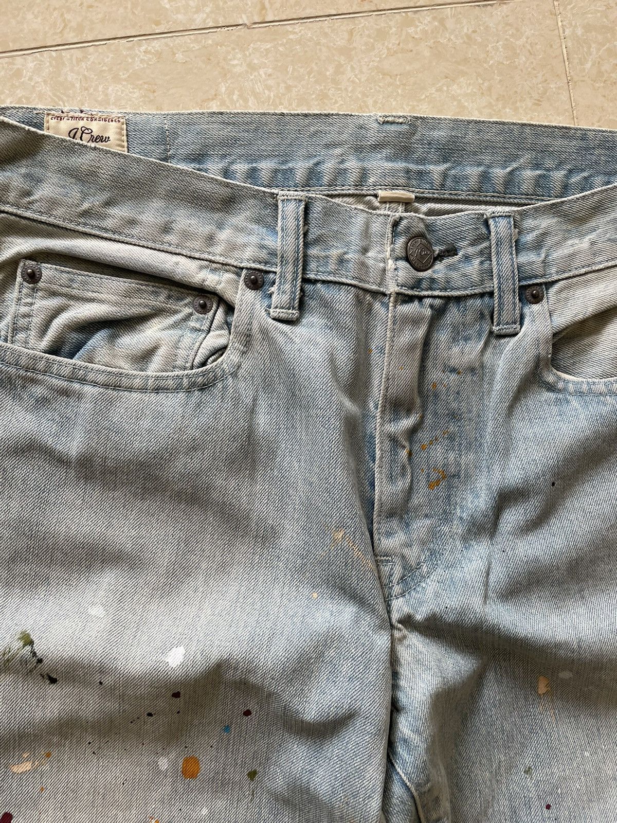 J.Crew Hand print sample 484 denim Size US 32 / EU 48 - 9 Thumbnail