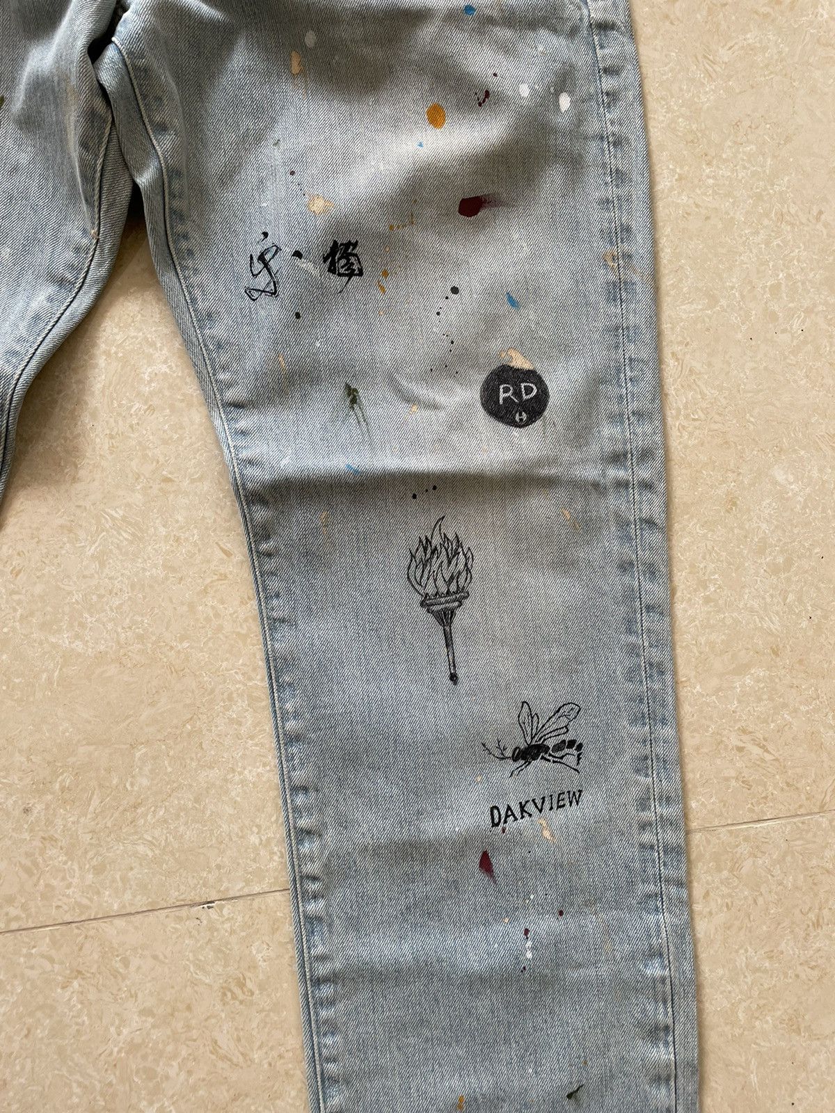J.Crew Hand print sample 484 denim Size US 32 / EU 48 - 4 Thumbnail