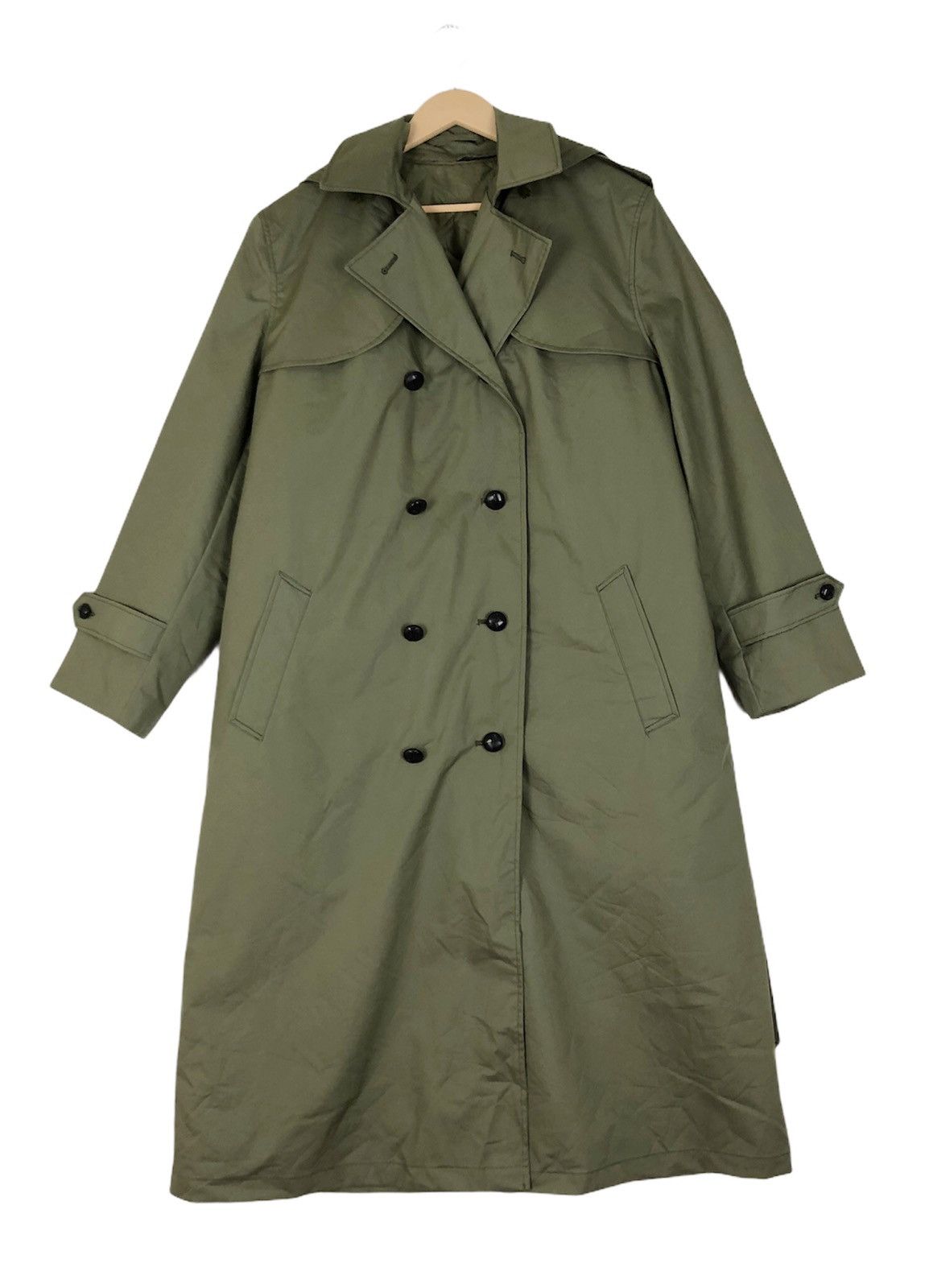 German Army Trainers Trescona Olive Green Trech Coat | Grailed