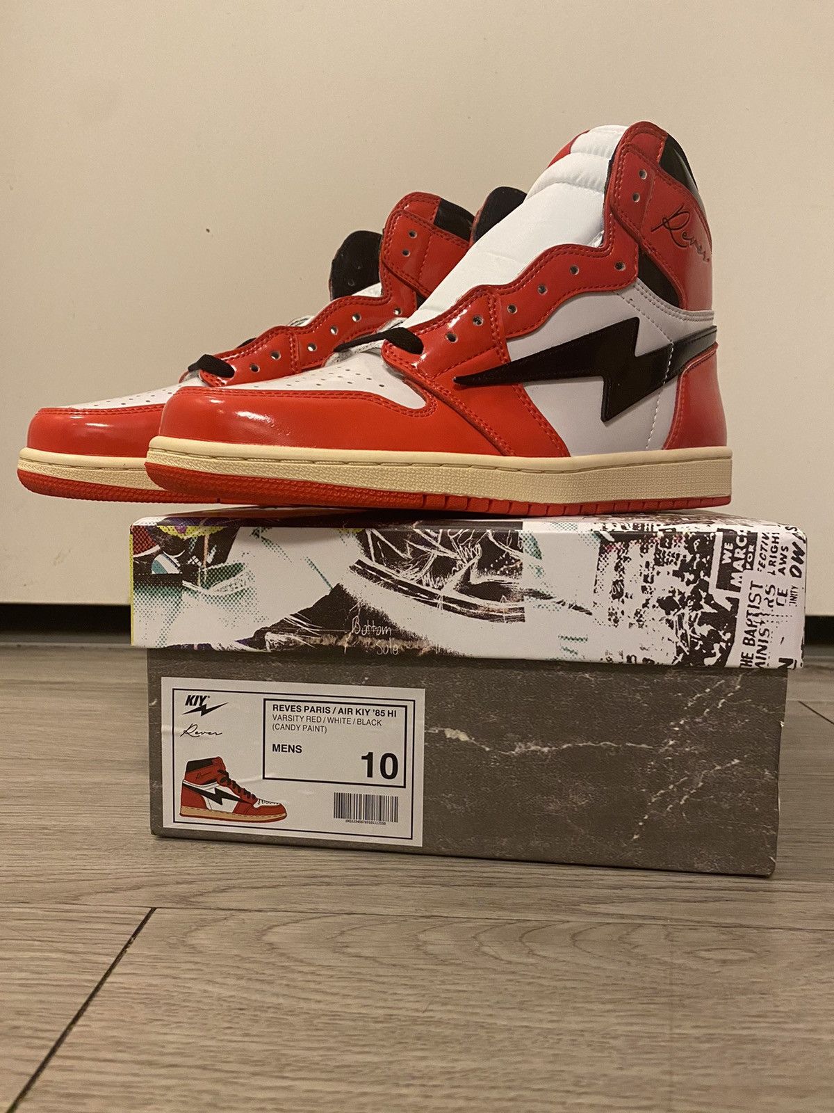 Reves Paris Reves Paris/Air Kiy 85 HI (Candy Paint) | Grailed