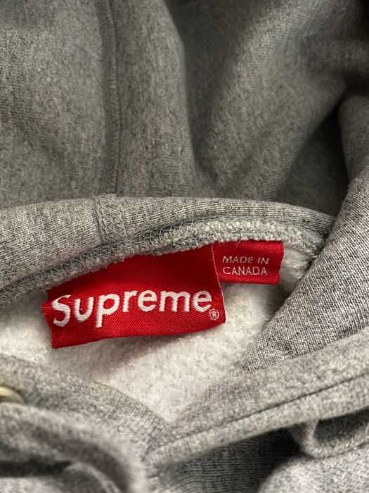 AUTHENTIC Supreme Box Logo Red Pullover Hoodie Sz XL Made In the
