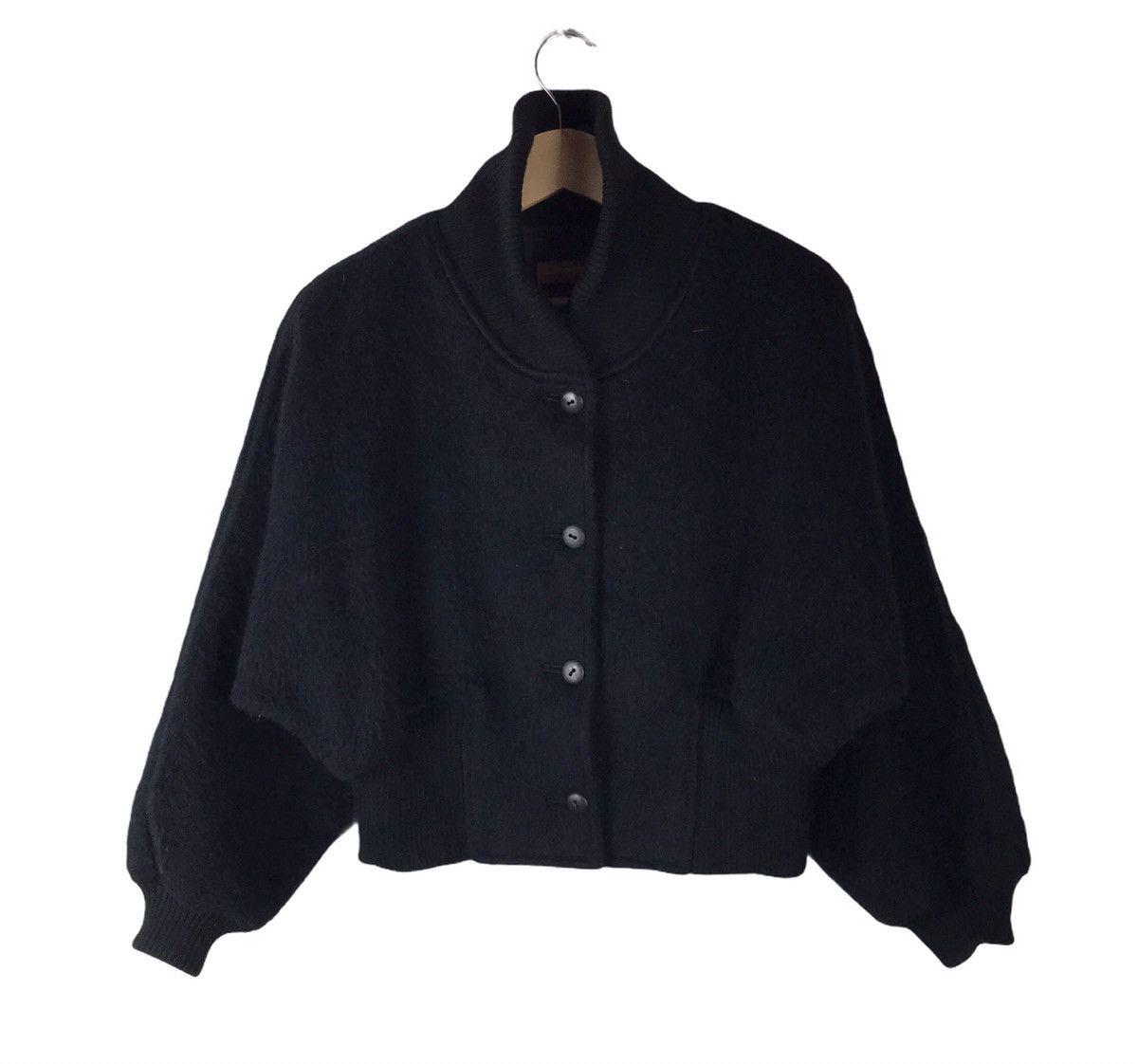 Japanese Brand Vintage Lancel Wool Jacket Inspired Issey Miyake Size US M / EU 48-50 / 2 - 1 Thumbnail