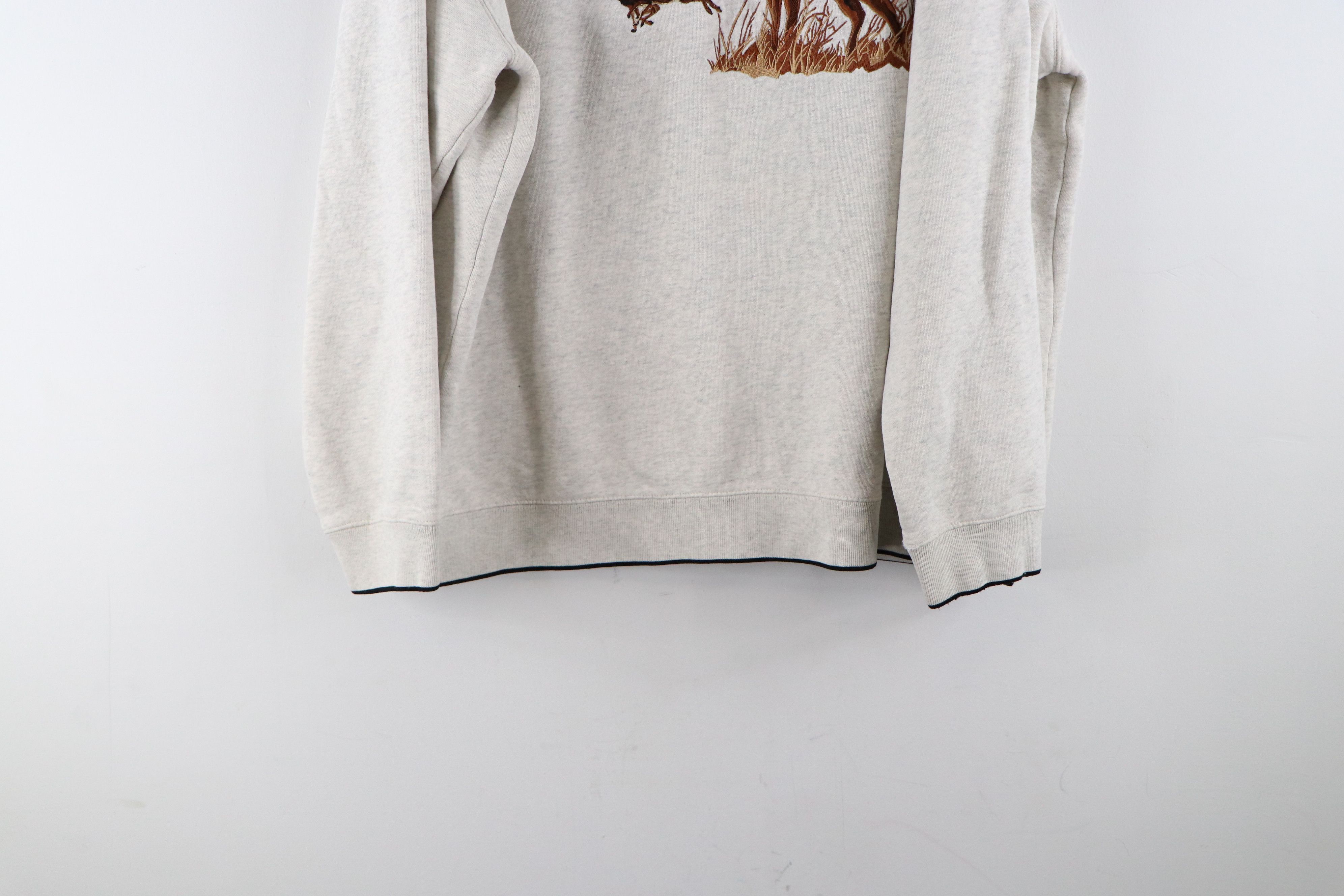 Other Vintage 90s Streetwear Deer Buck Crewneck Sweatshirt Size US XL / EU 56 / 4 - 3 Thumbnail