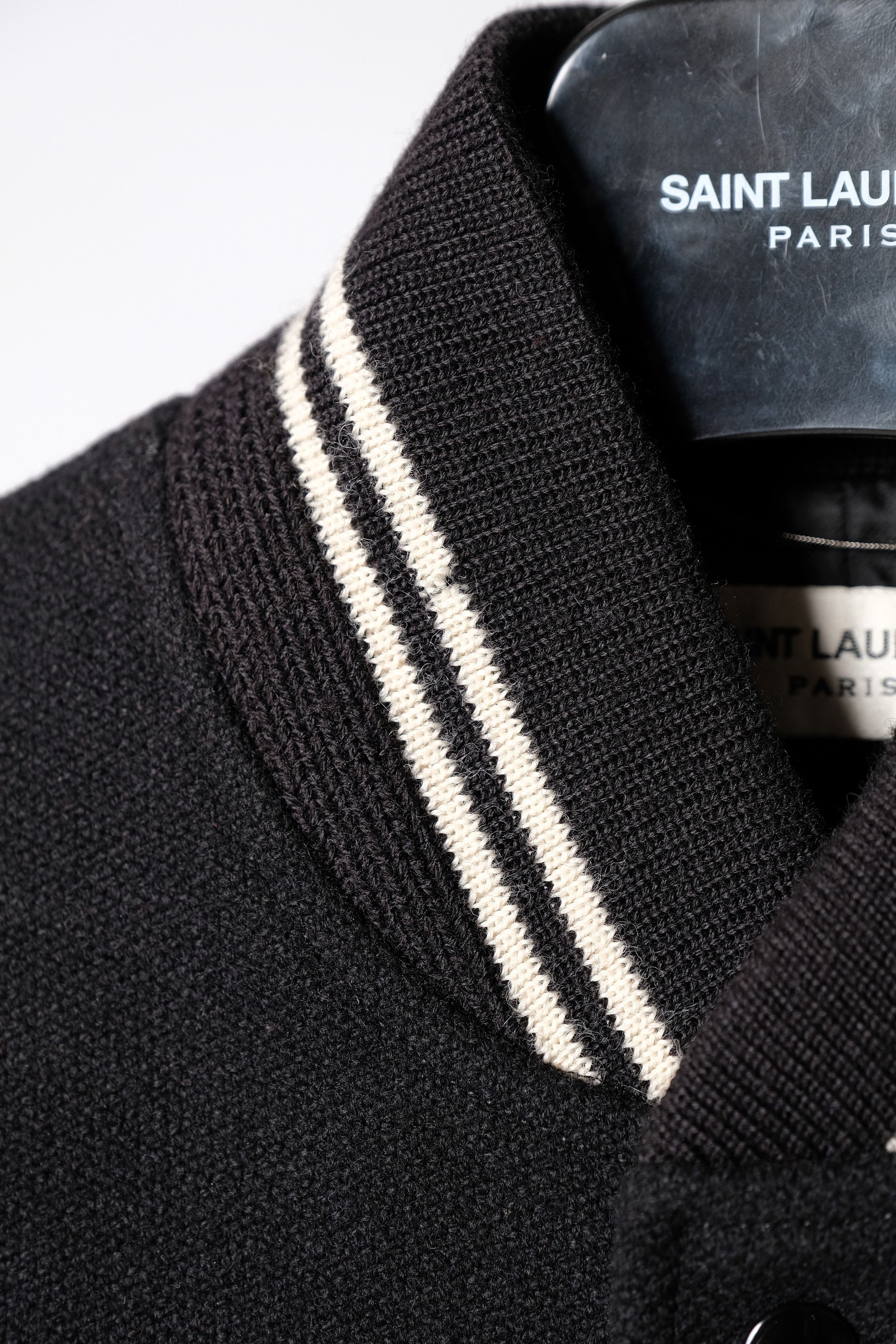 Hedi Slimane × Saint Laurent Paris FW13 Saint Laurent Paris Black Wool Teddy Jacket Slimane 48 Size US M / EU 48-50 / 2 - 6 Thumbnail