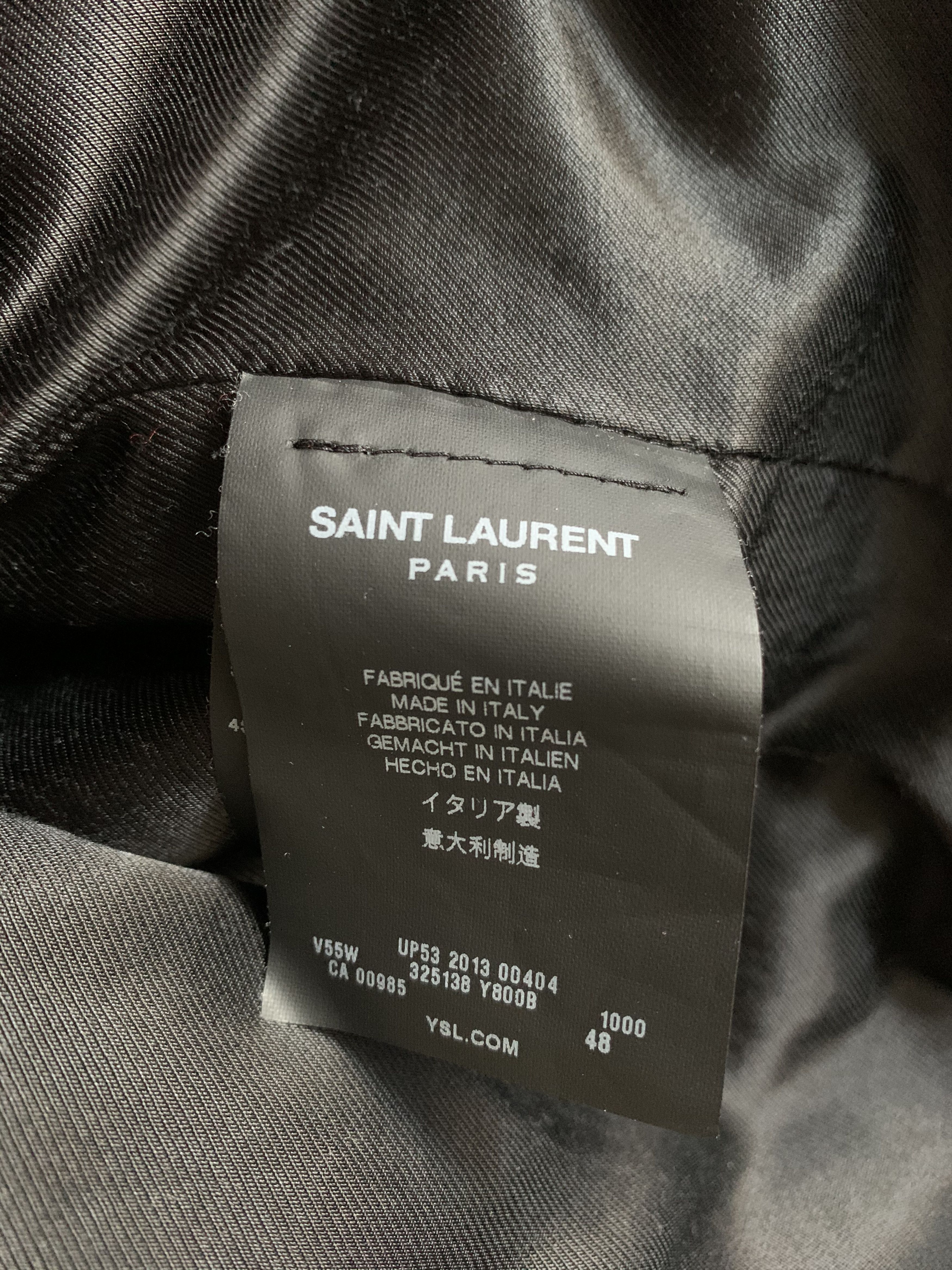 Hedi Slimane × Saint Laurent Paris FW13 Saint Laurent Paris Black Wool Teddy Jacket Slimane 48 Size US M / EU 48-50 / 2 - 8 Thumbnail