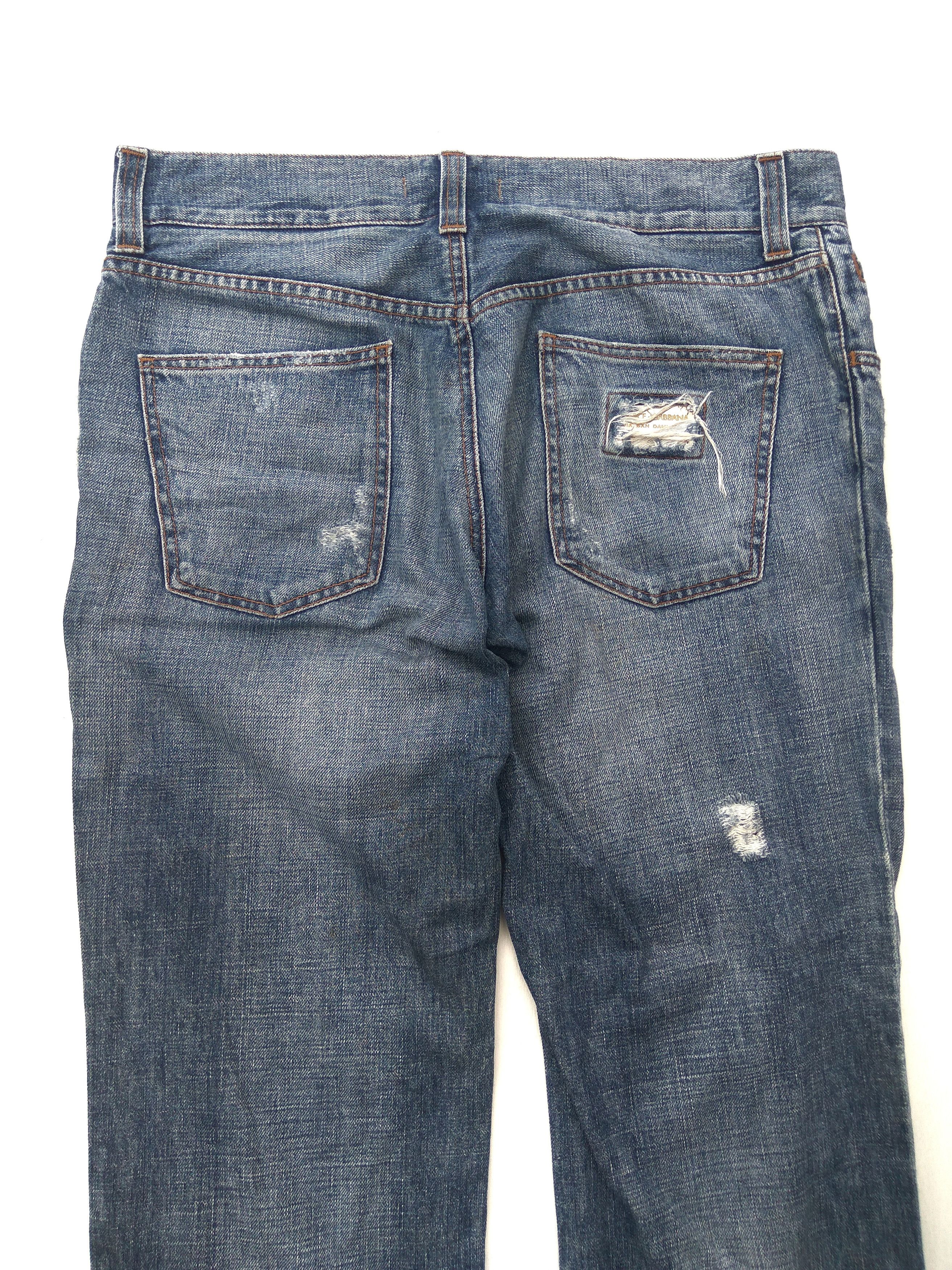 Dolce & Gabbana Dolce & Gabbana jeans distressed Size US 35 - 3 Thumbnail