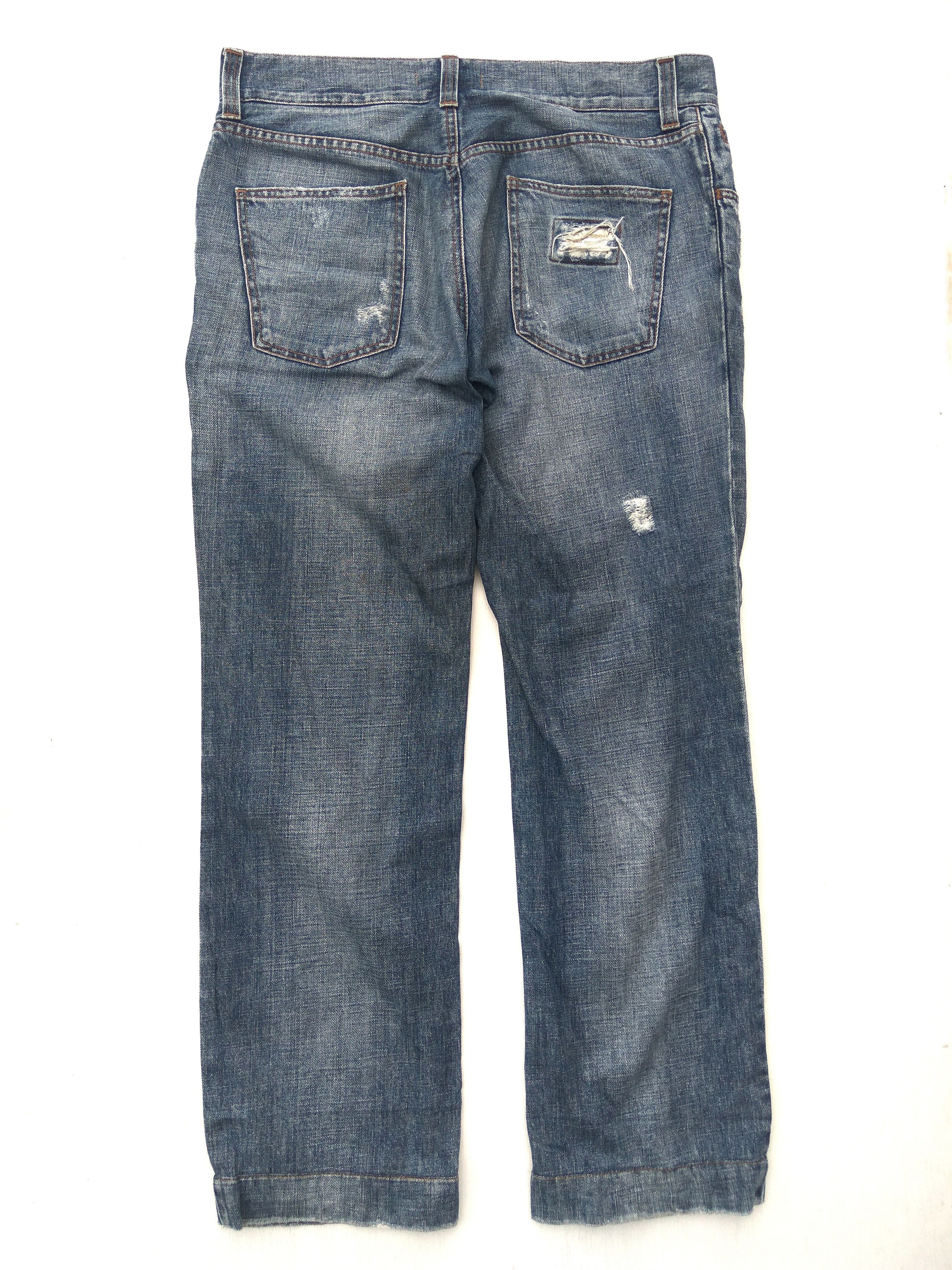 Dolce & Gabbana Dolce & Gabbana jeans distressed Size US 35 - 4 Thumbnail