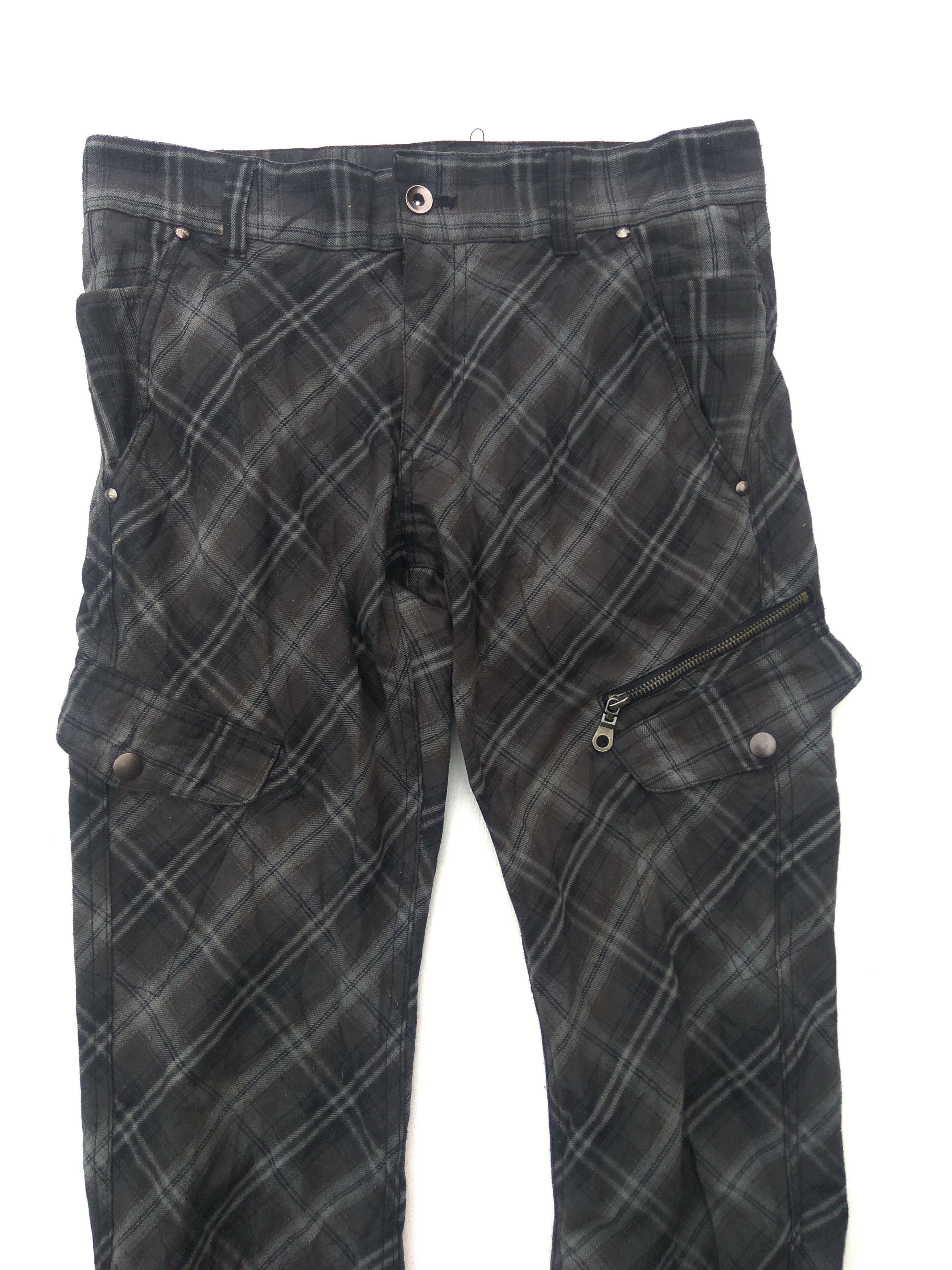 If Six Was Nine × Seditionaries Cropped pants tartan design Size US 31 - 2 Thumbnail