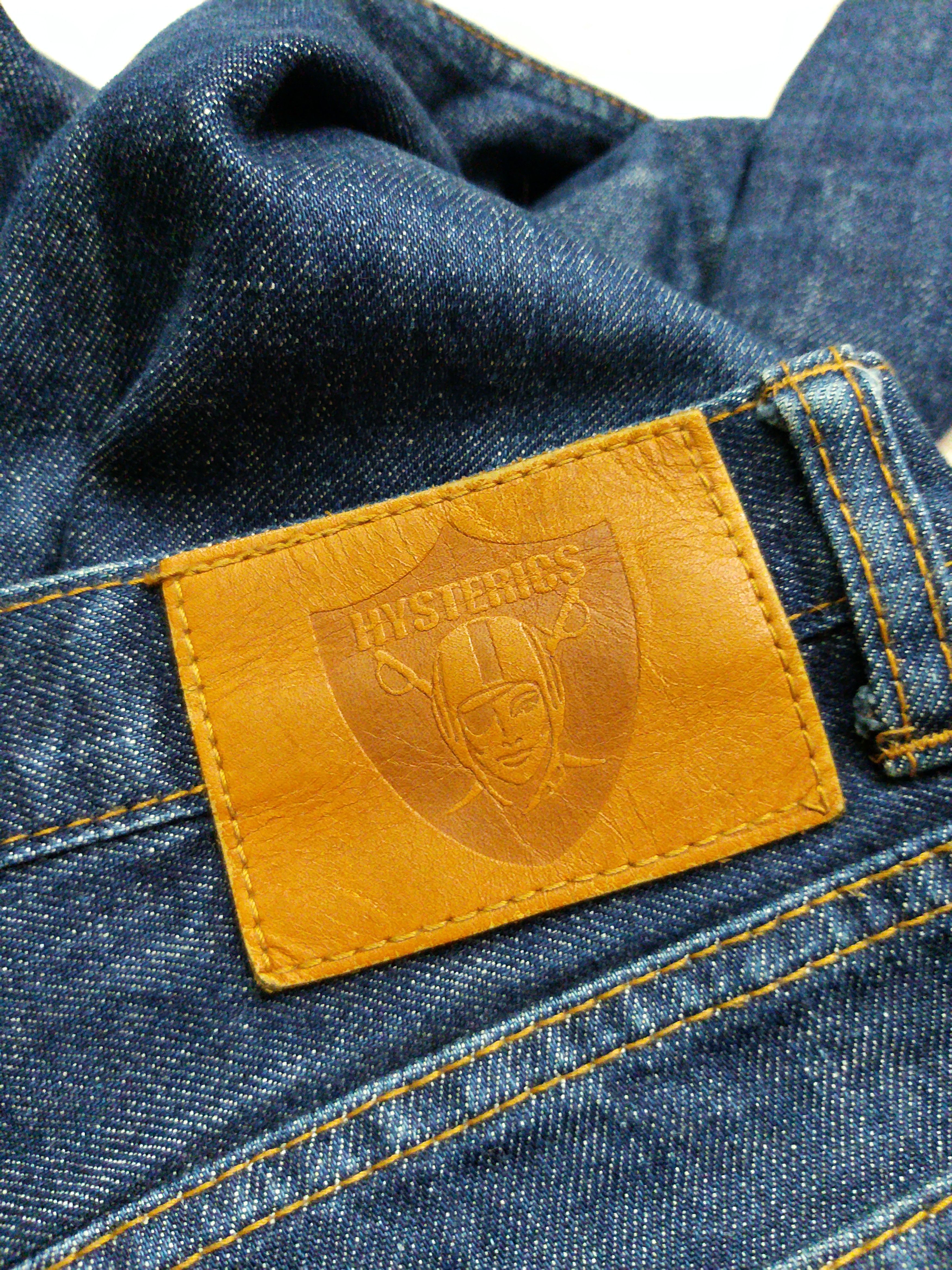 Hysteric Glamour ICONIC💥HYSTERIC GLAMOUR BLUE DENIM NON SELVEDGE Size US 30 / EU 46 - 11 Thumbnail