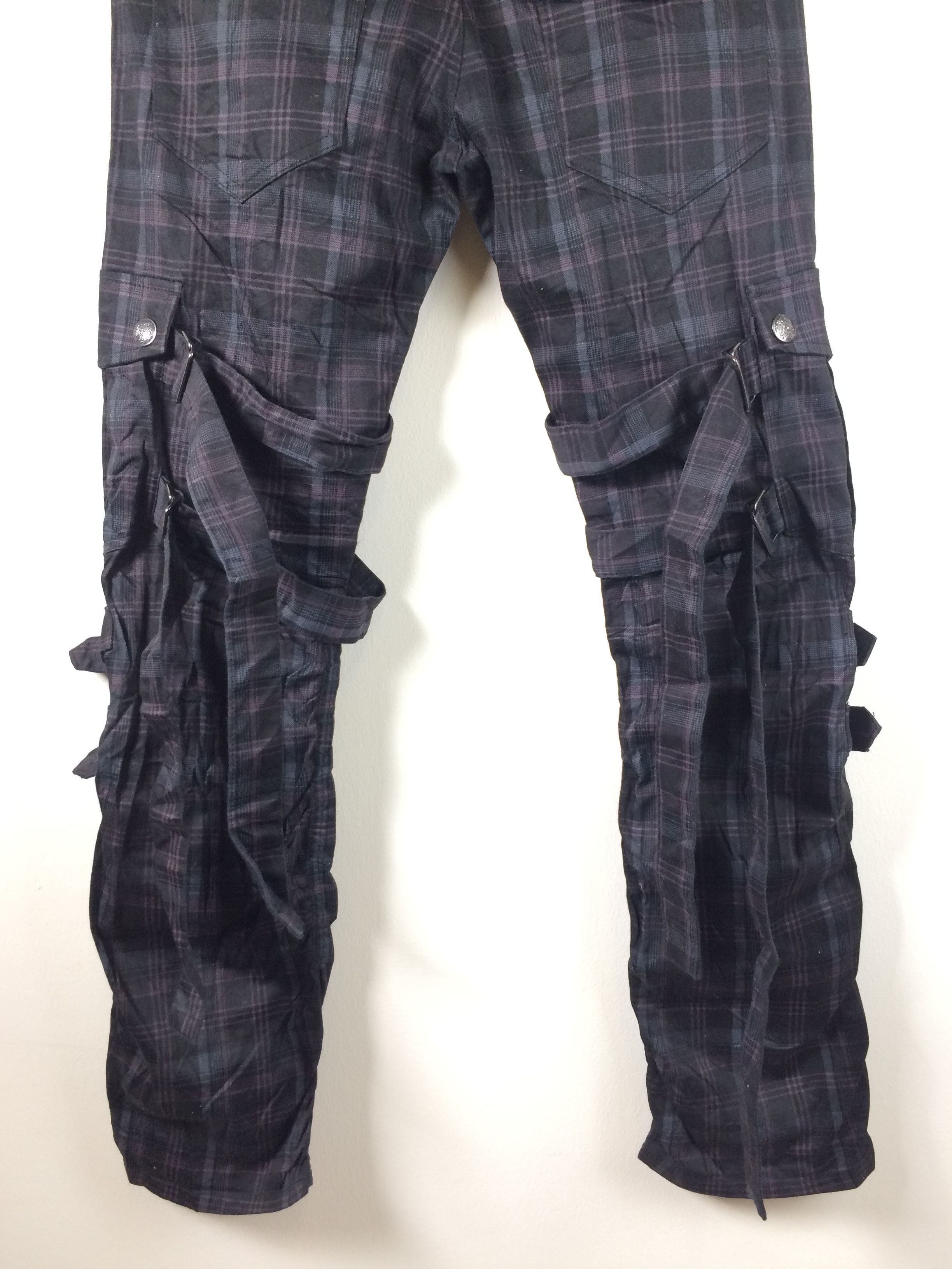 Japanese Brand BG Sho Seditionaries Drawstring Punk Bondage Pants Size US 32 / EU 48 - 8 Thumbnail