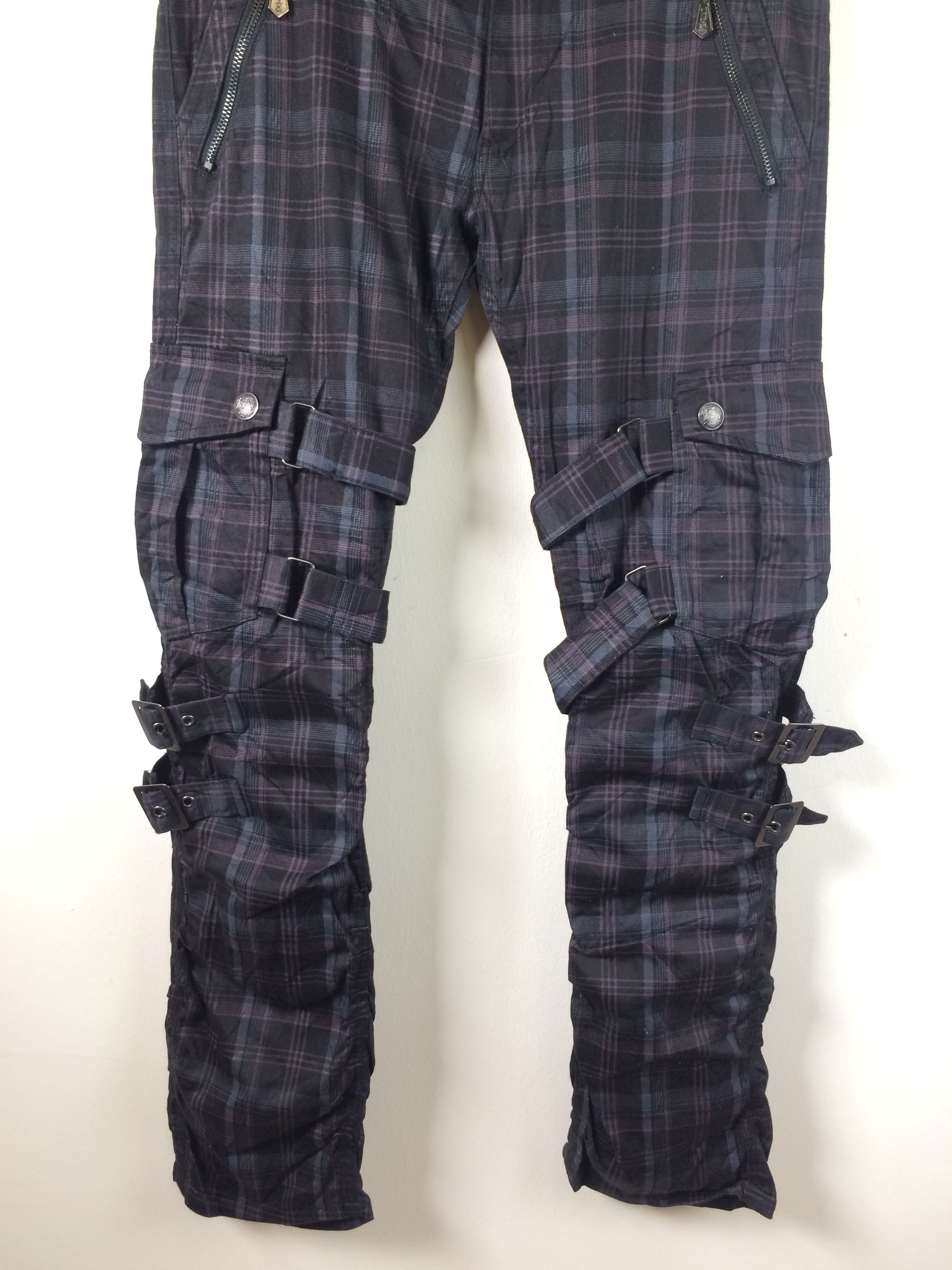 Japanese Brand BG Sho Seditionaries Drawstring Punk Bondage Pants Size US 32 / EU 48 - 2 Thumbnail