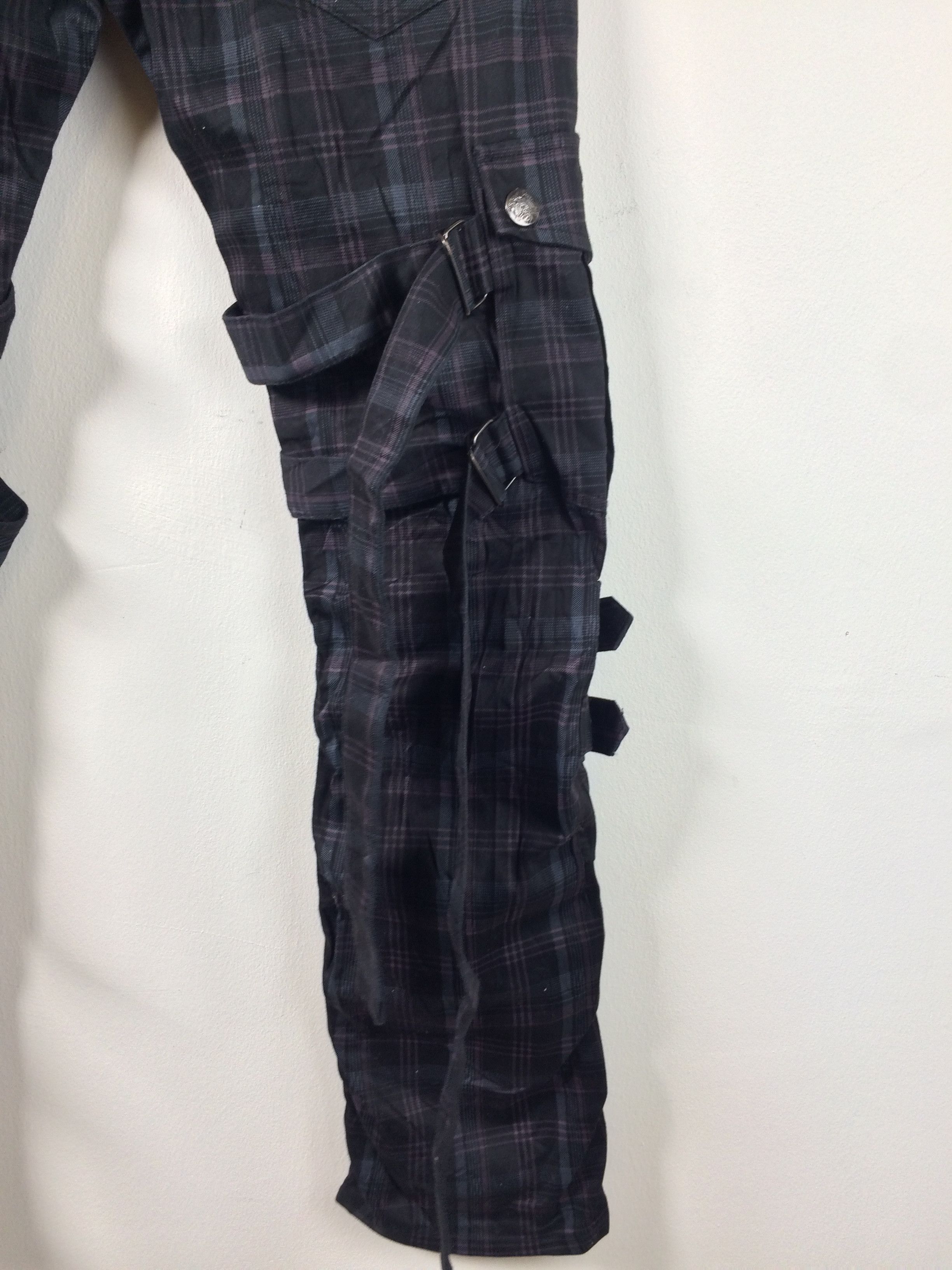Japanese Brand BG Sho Seditionaries Drawstring Punk Bondage Pants Size US 32 / EU 48 - 9 Thumbnail