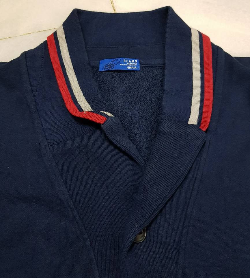 Beams Plus Shawl Collar Sweater Size US S / EU 44-46 / 1 - 8 Thumbnail