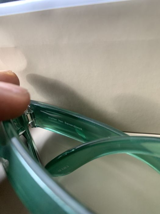 Walter Van Beirendonck Walter Van Beirendonck x Linda Farrow Singlasses