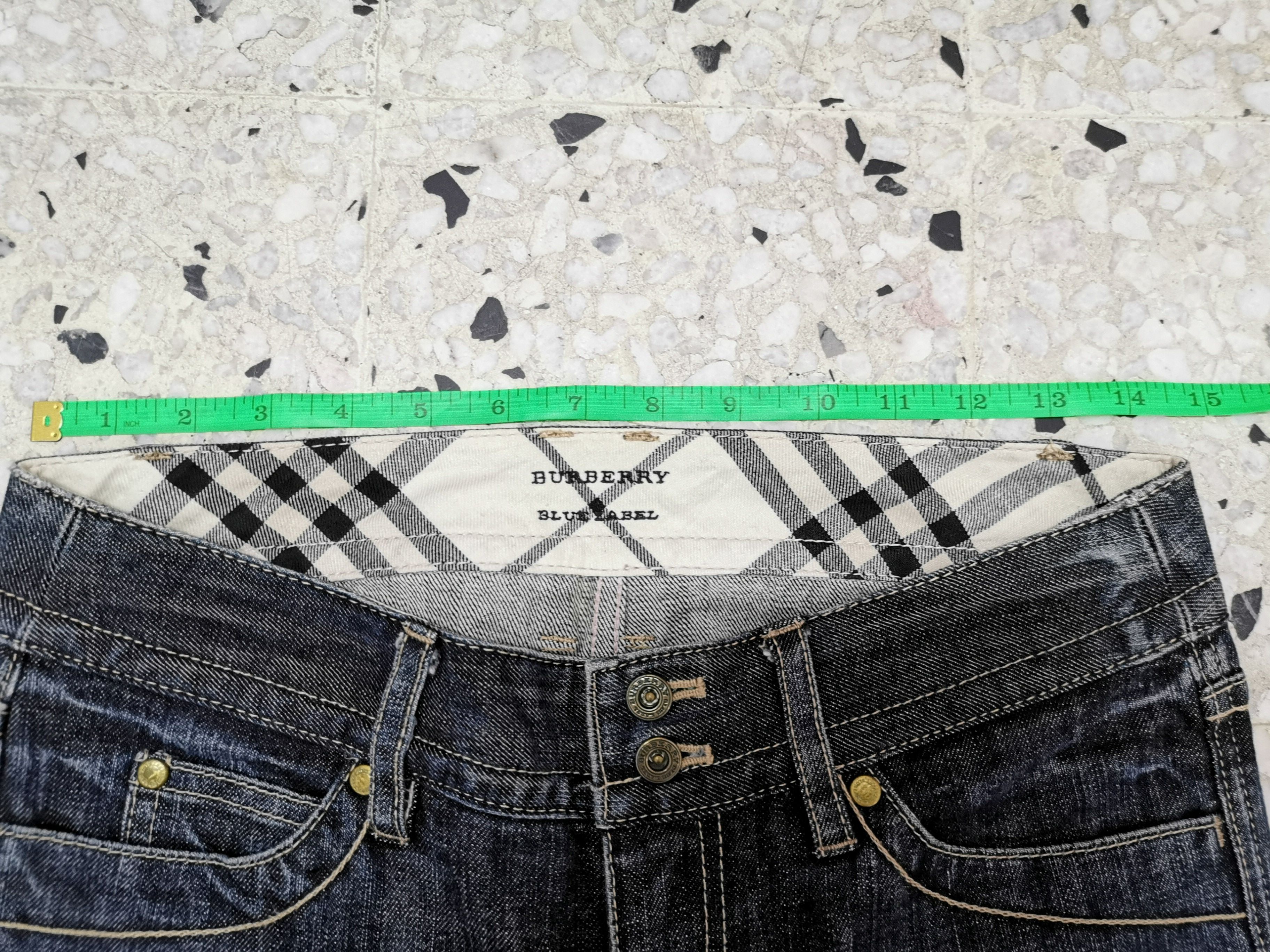 Burberry × Designer × Vintage Rare 90' Vintage Burberry London Blue Label 3Quarter Pants Size US 26 / EU 42 - 24 Thumbnail