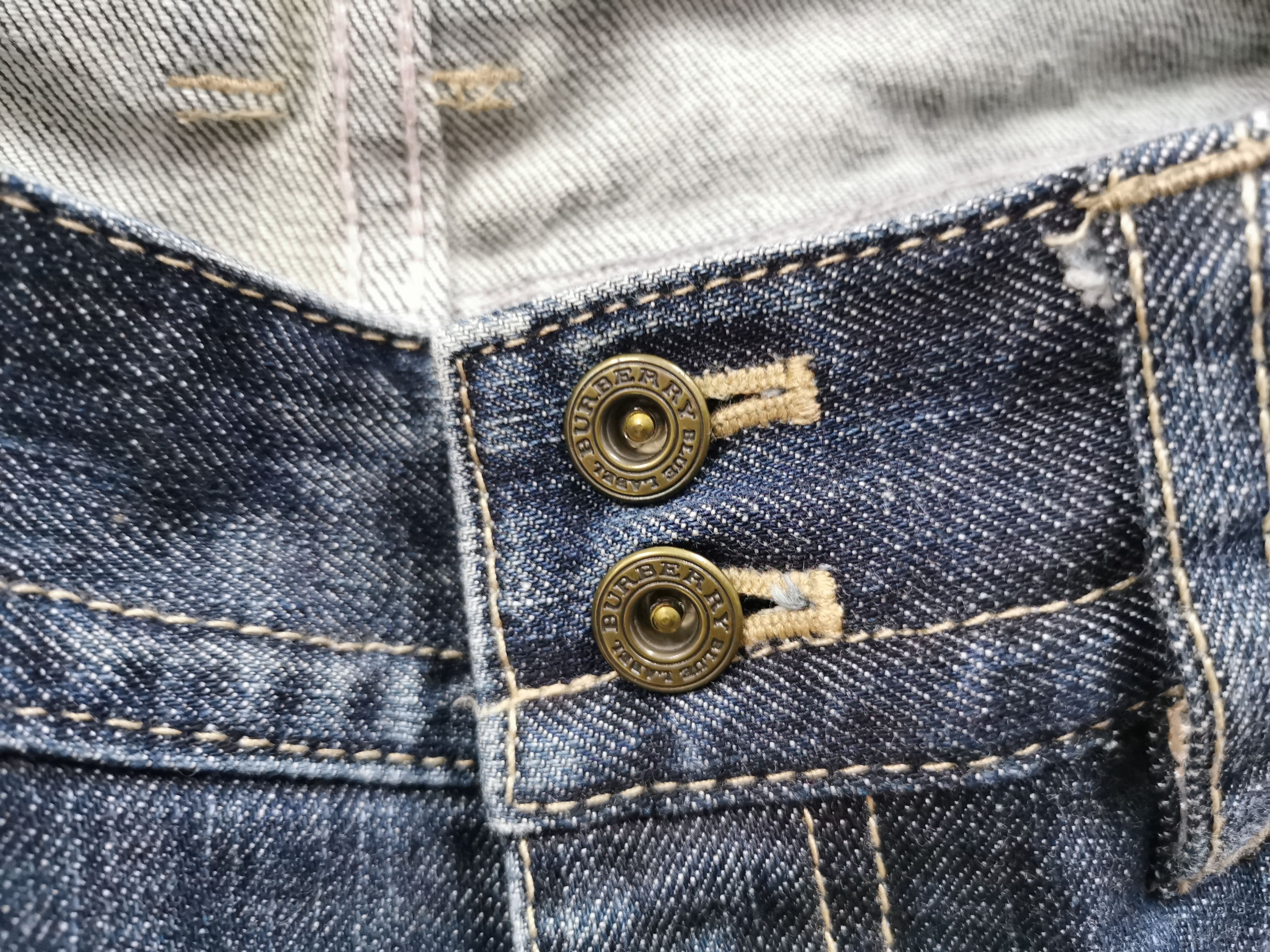 Burberry × Designer × Vintage Rare 90' Vintage Burberry London Blue Label 3Quarter Pants Size US 26 / EU 42 - 5 Thumbnail