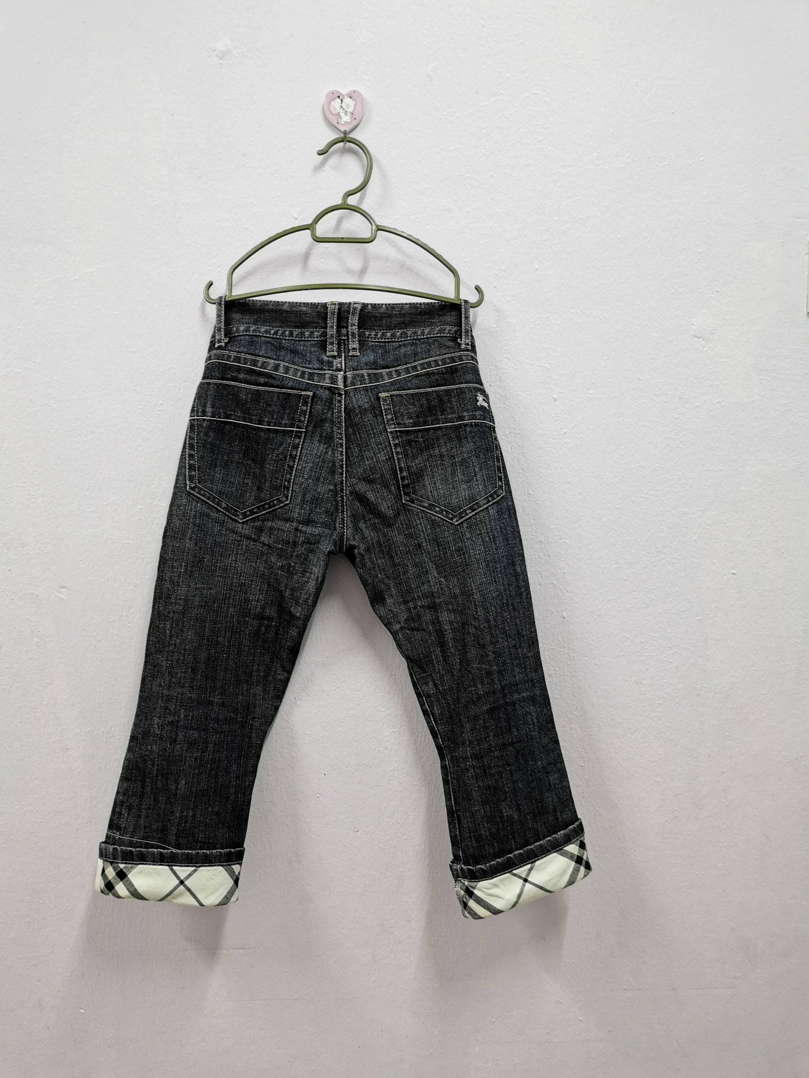 Burberry × Designer × Vintage Rare 90' Vintage Burberry London Blue Label 3Quarter Pants Size US 26 / EU 42 - 2 Thumbnail